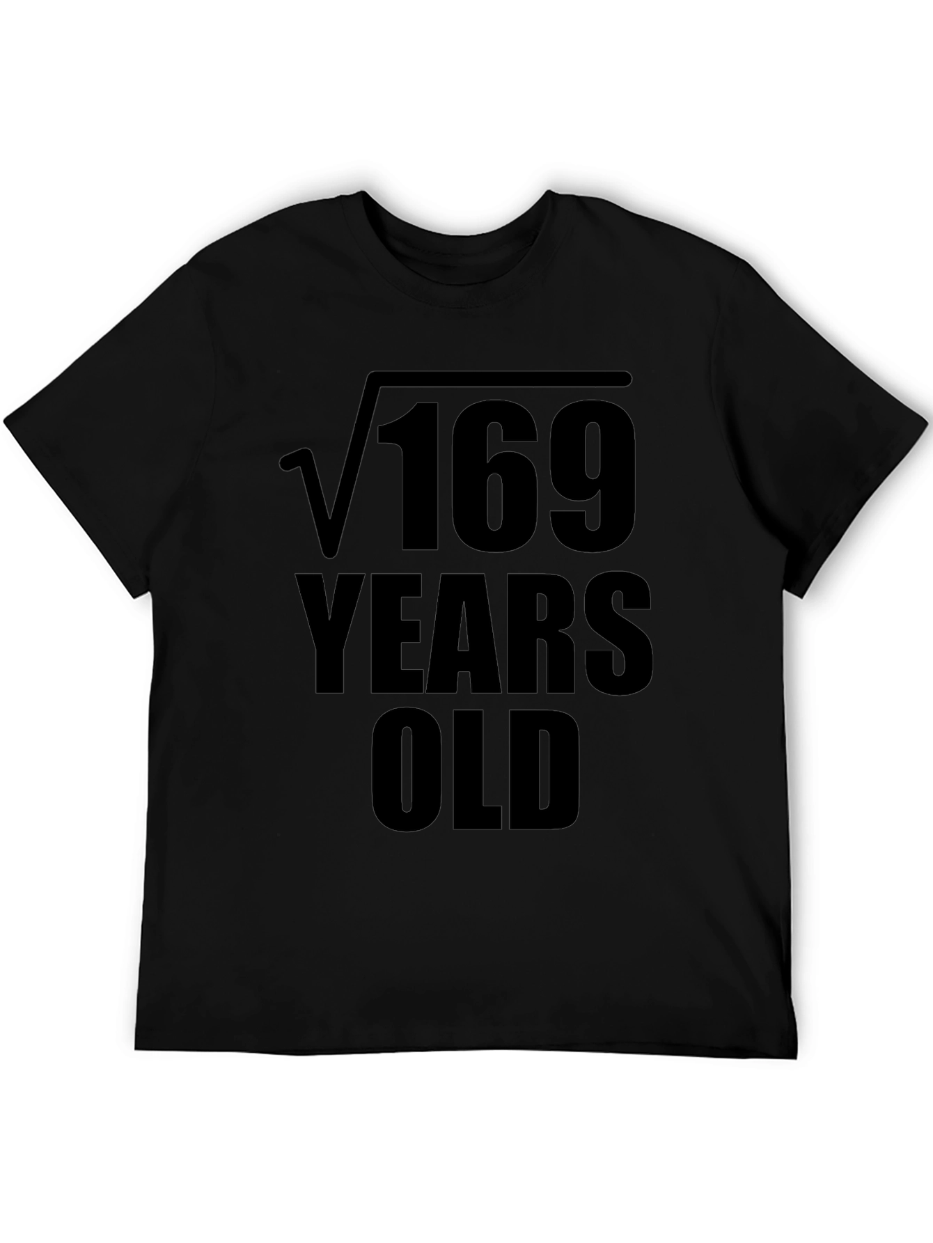 Camiseta Hombre: Raíz Cuadrada de 169 - 13 Años