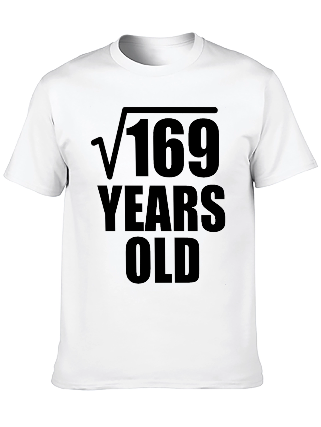 Camiseta Hombre: Raíz Cuadrada de 169 - 13 Años