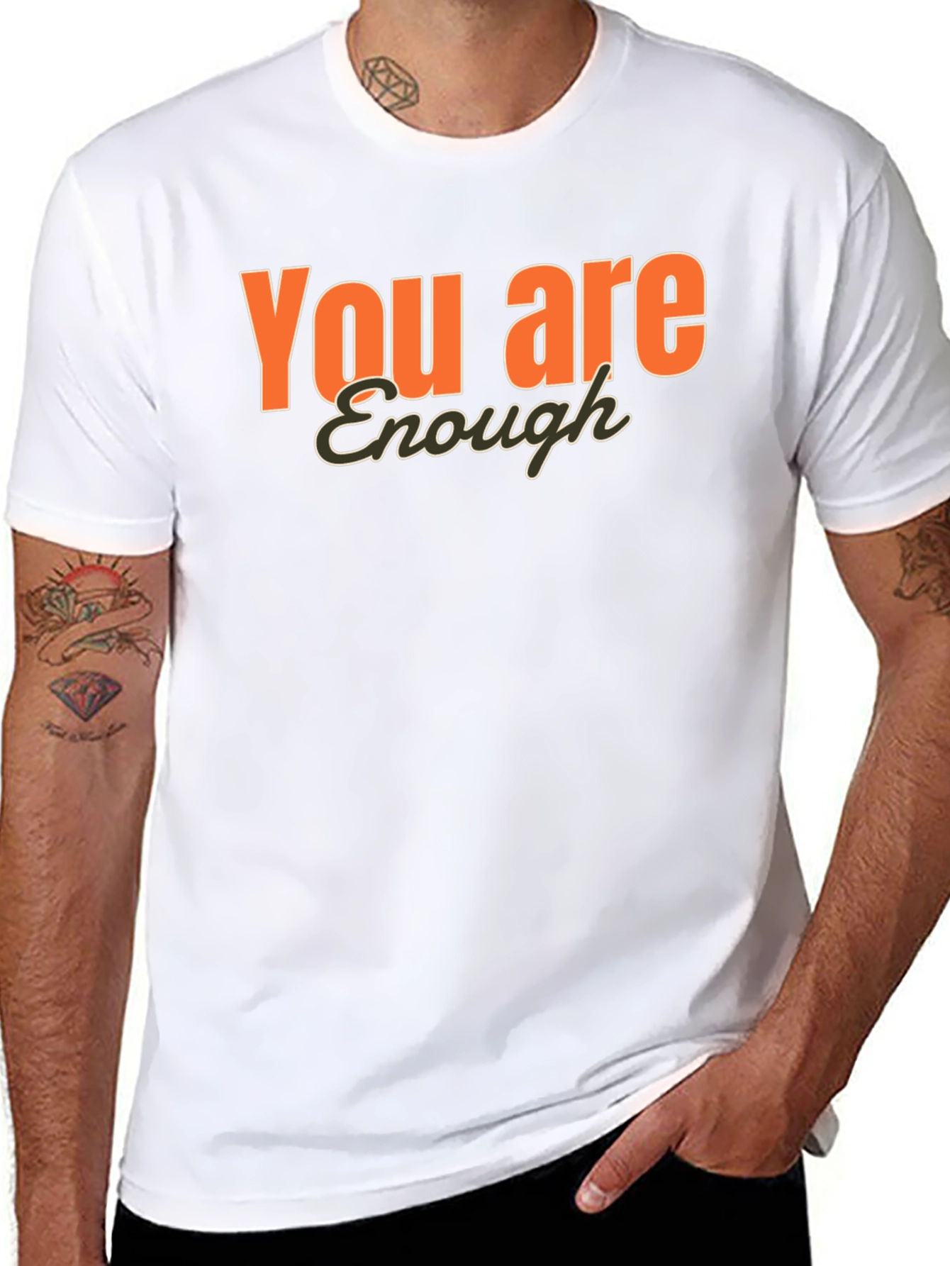 Camiseta Negra You are Enough