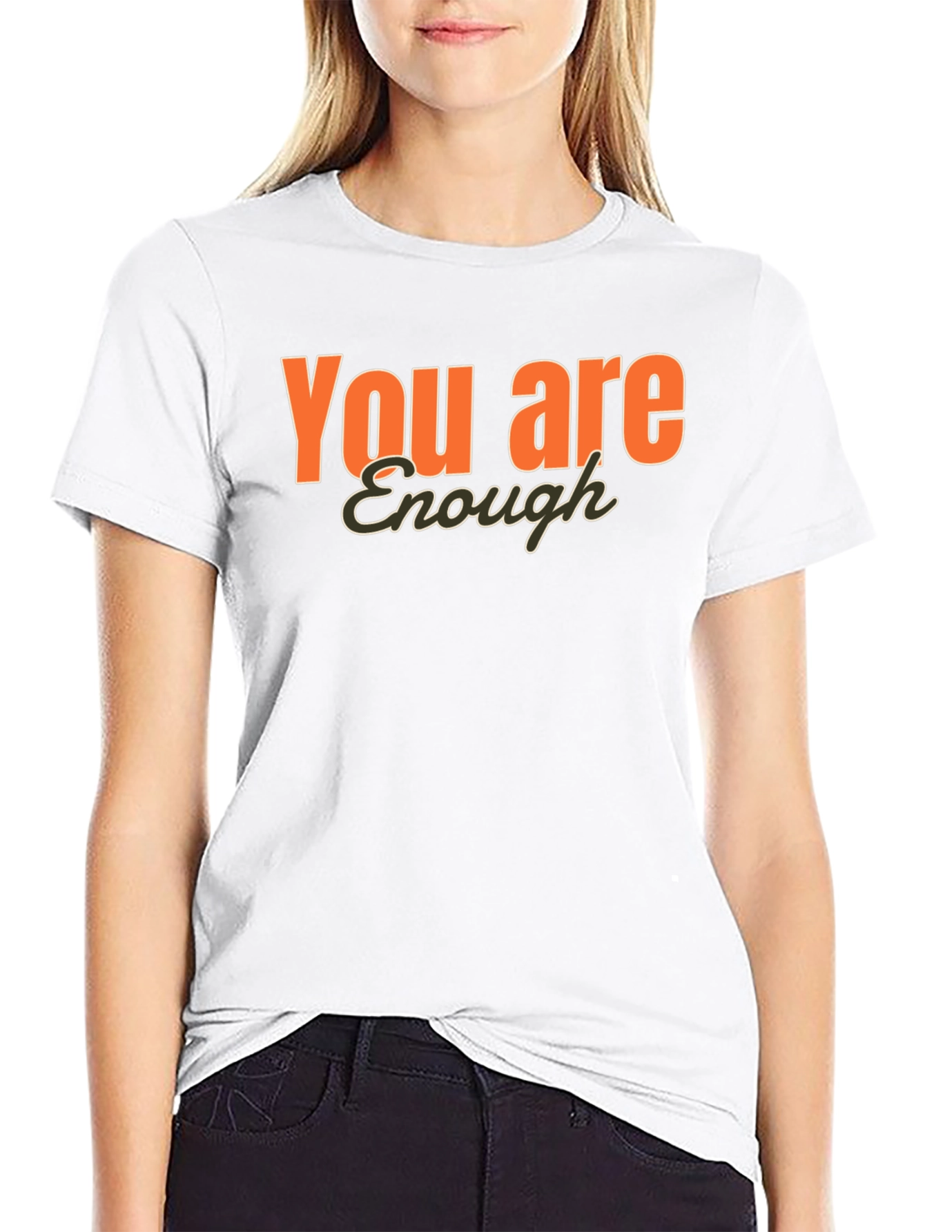 Camiseta Negra You are Enough