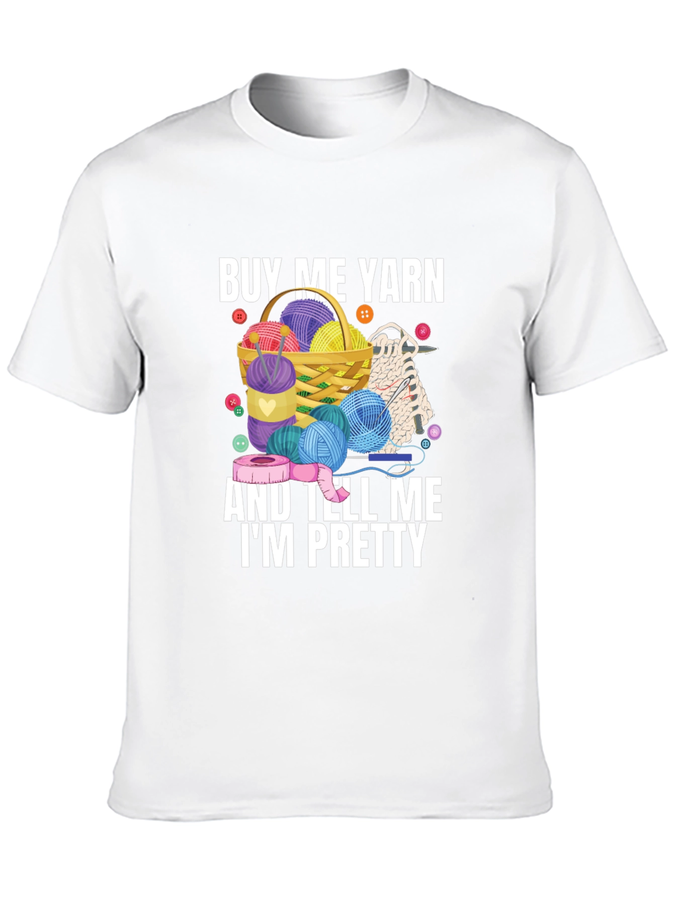 Camiseta Negra Cómprame Hilo y Dime Que Soy Guapa