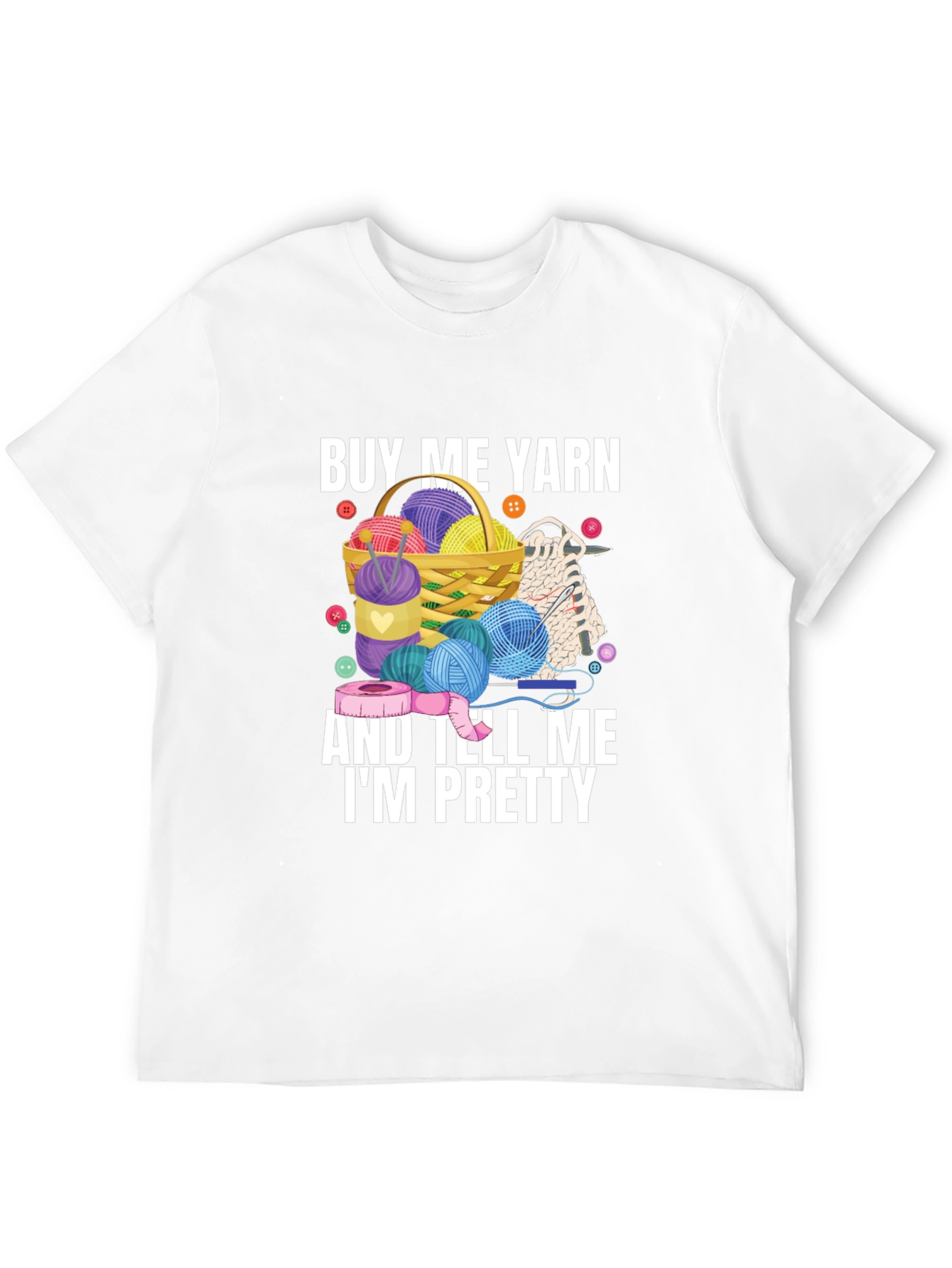 Camiseta Negra Cómprame Hilo y Dime Que Soy Guapa