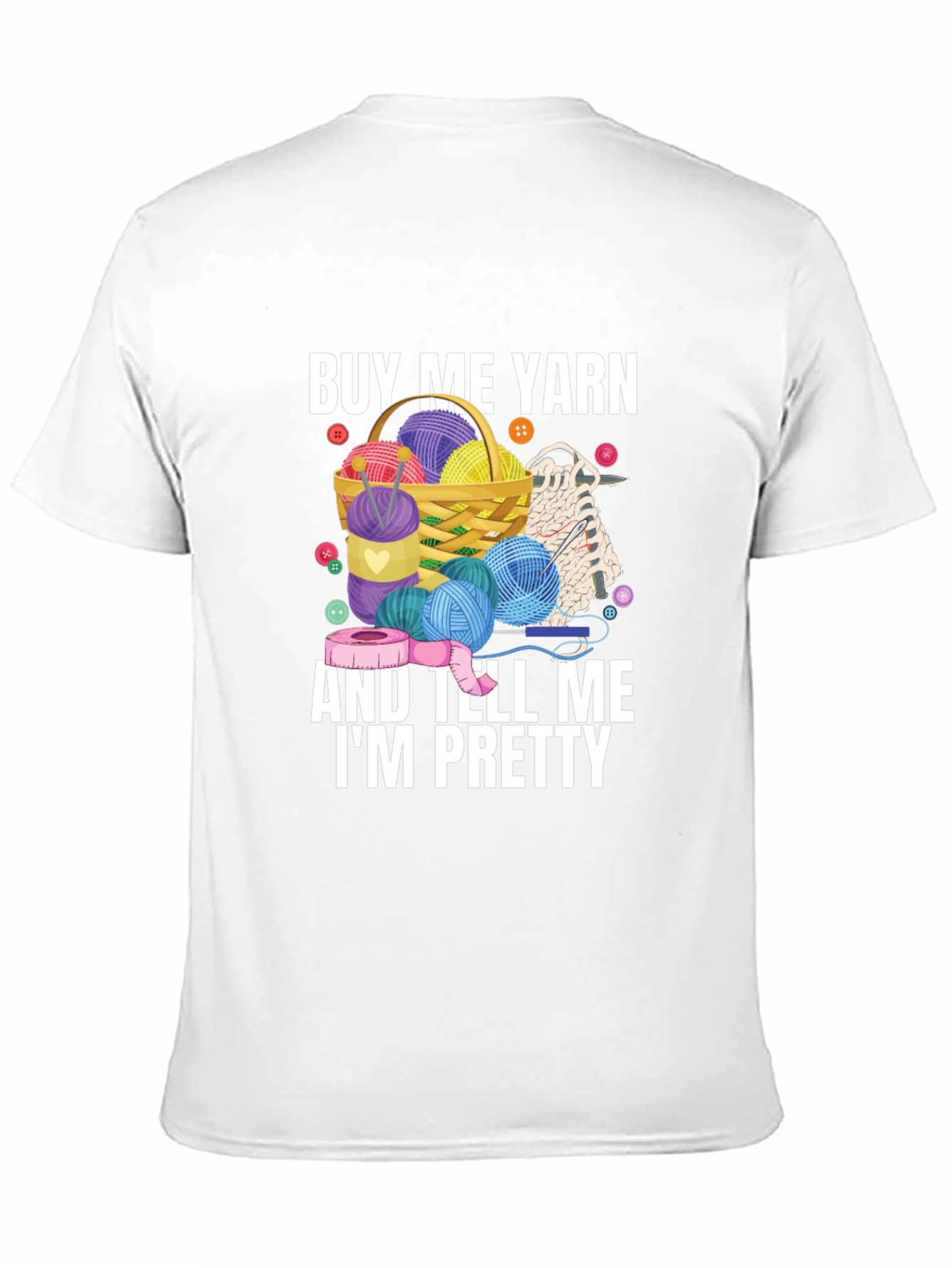 Camiseta Negra Cómprame Hilo y Dime Que Soy Guapa