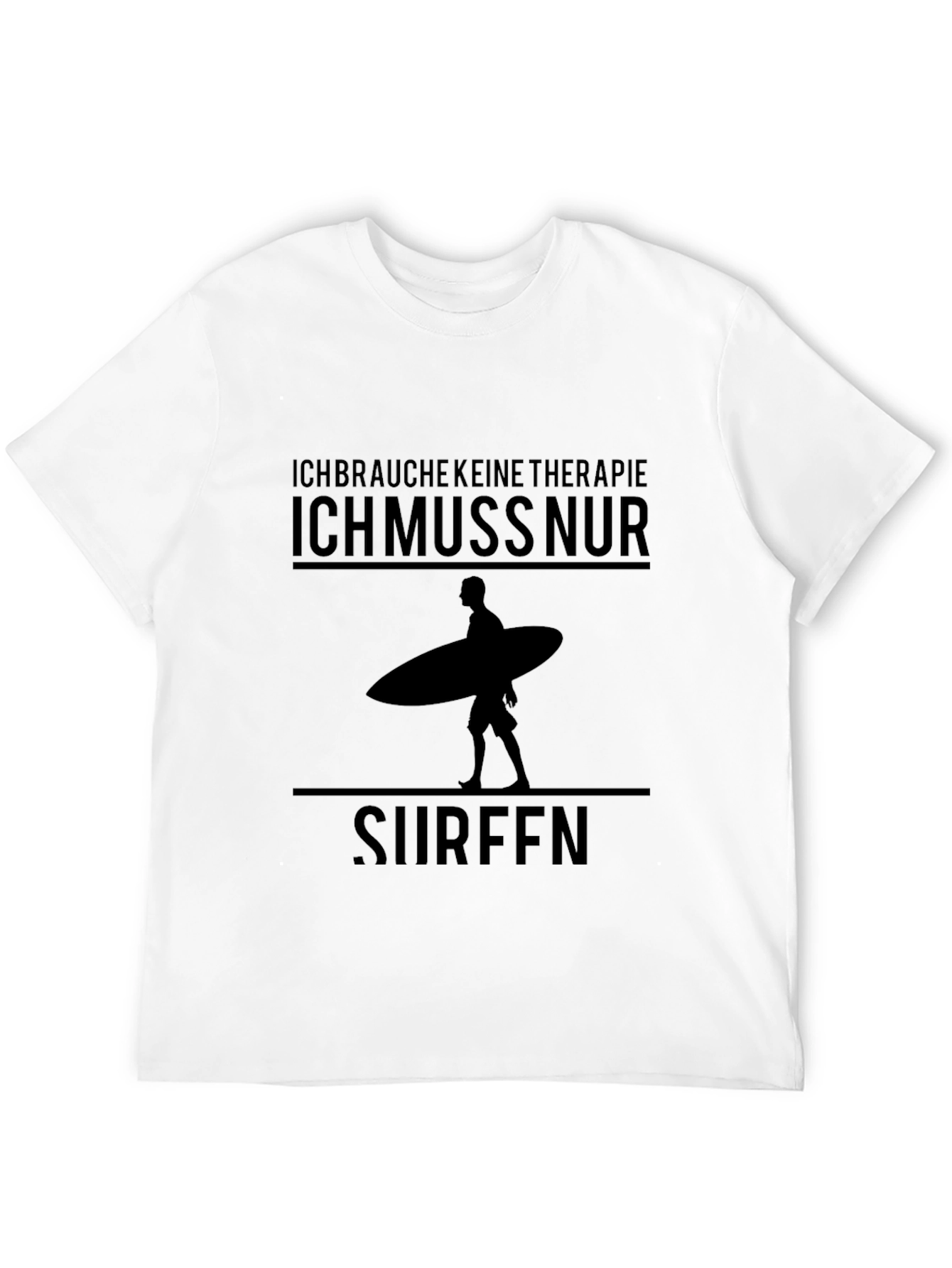 Camiseta Negra Surf Therapy