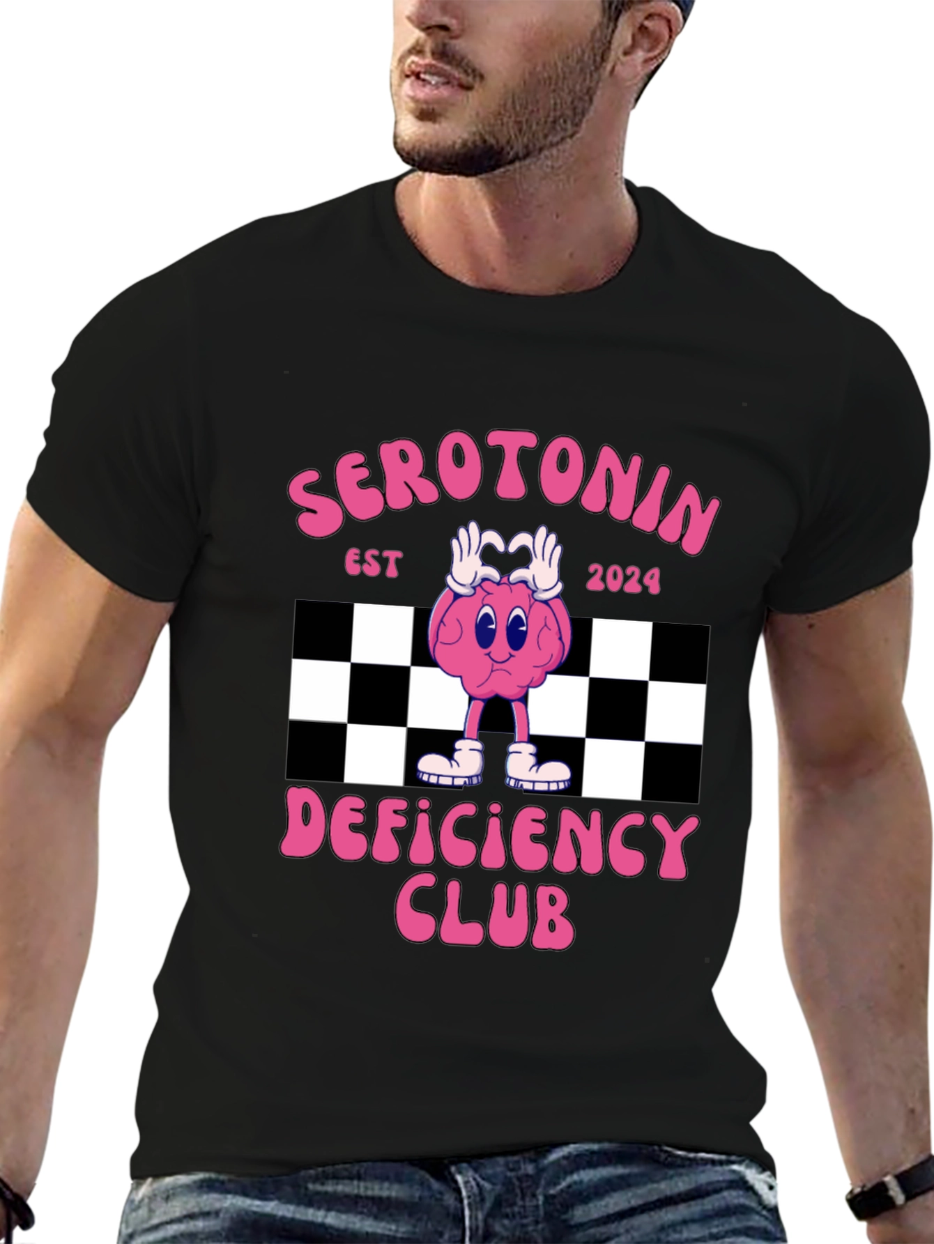 Camiseta Serotonina Deficiency Club