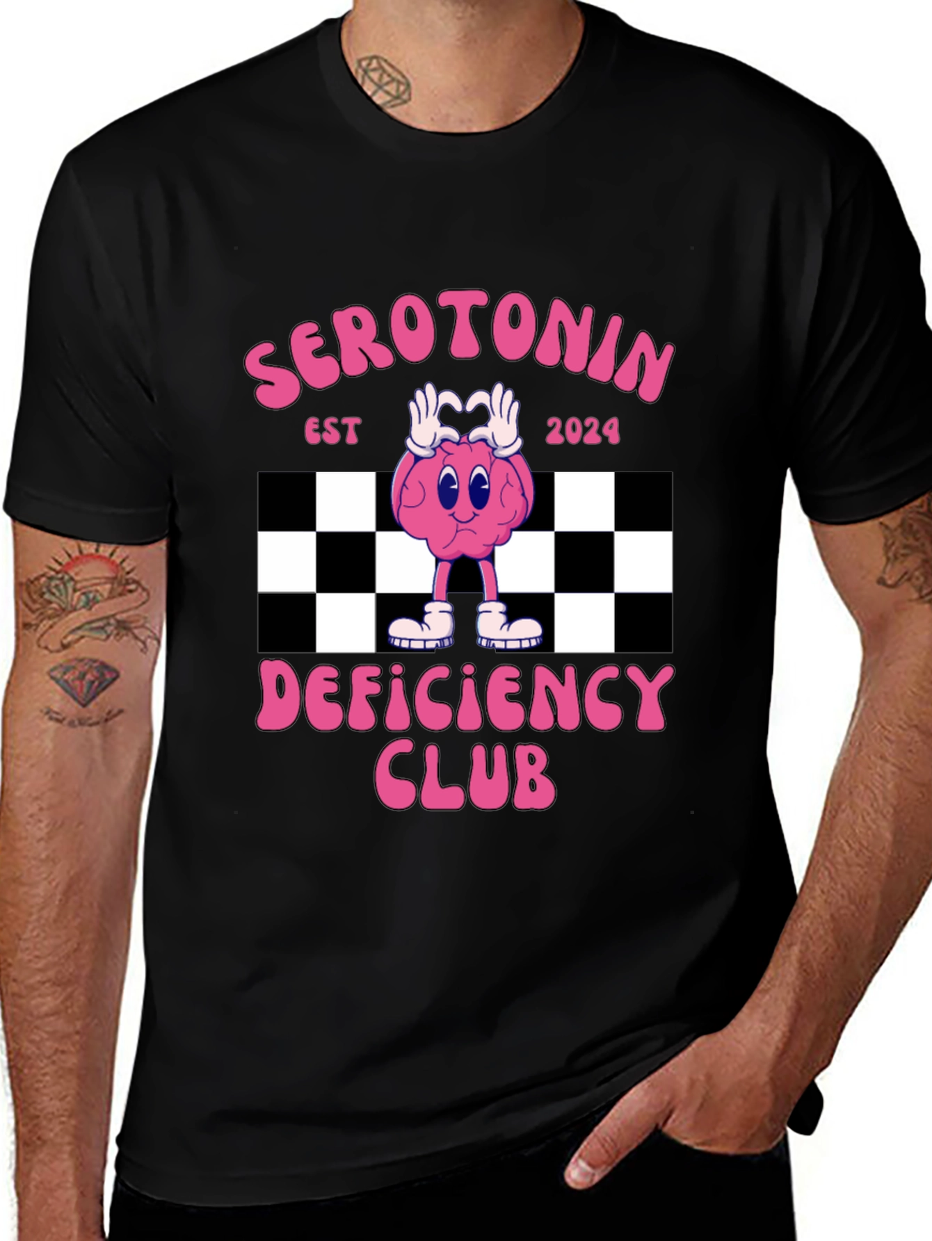 Camiseta Serotonina Deficiency Club