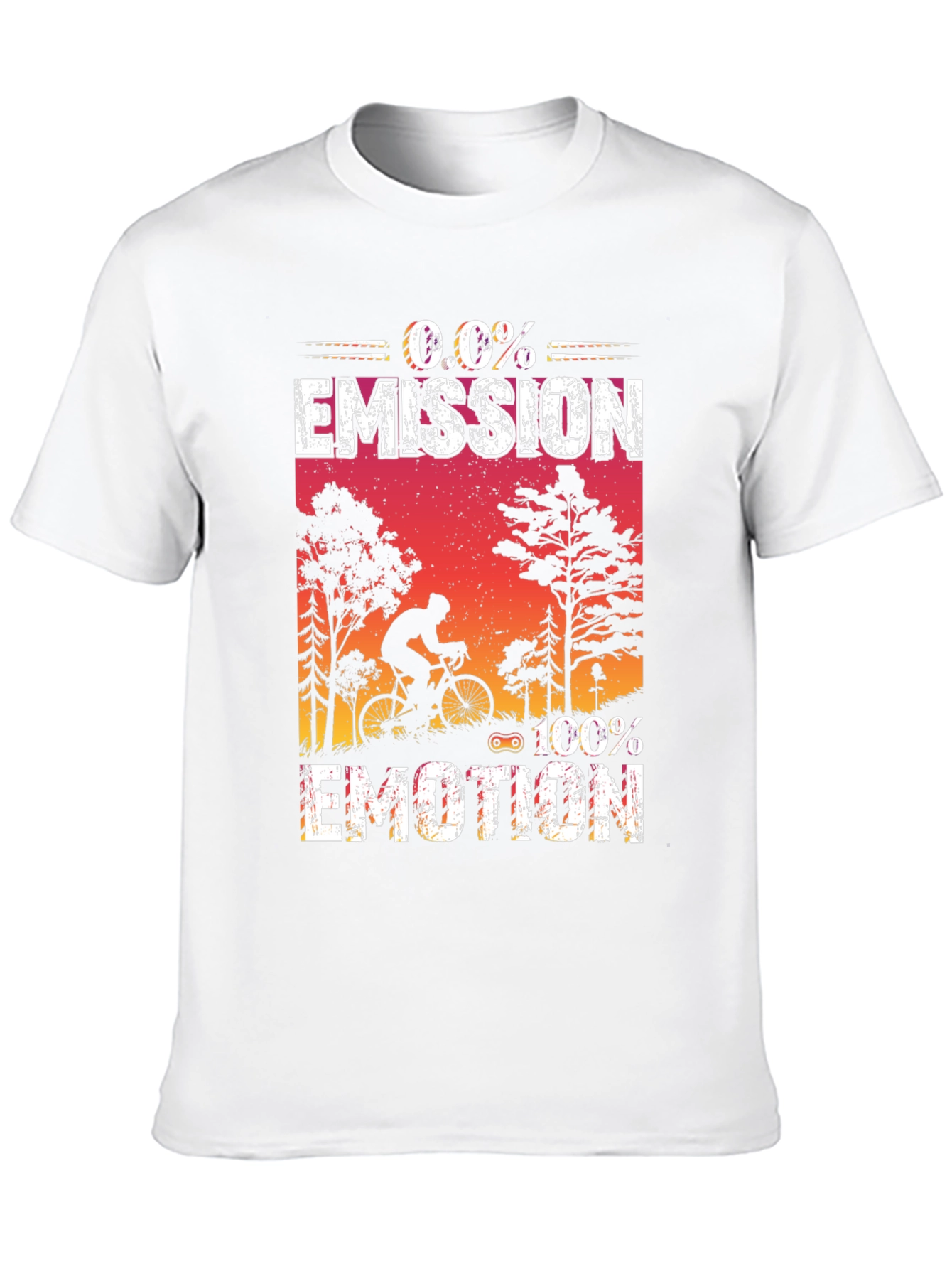 Camiseta Ciclismo 0% Emisión 100% Emoción