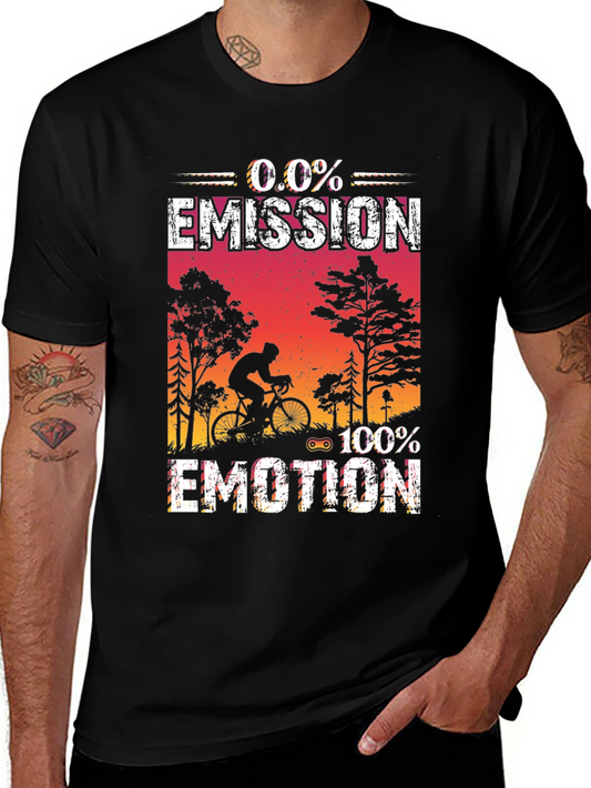 Camiseta Ciclismo 0% Emisión 100% Emoción