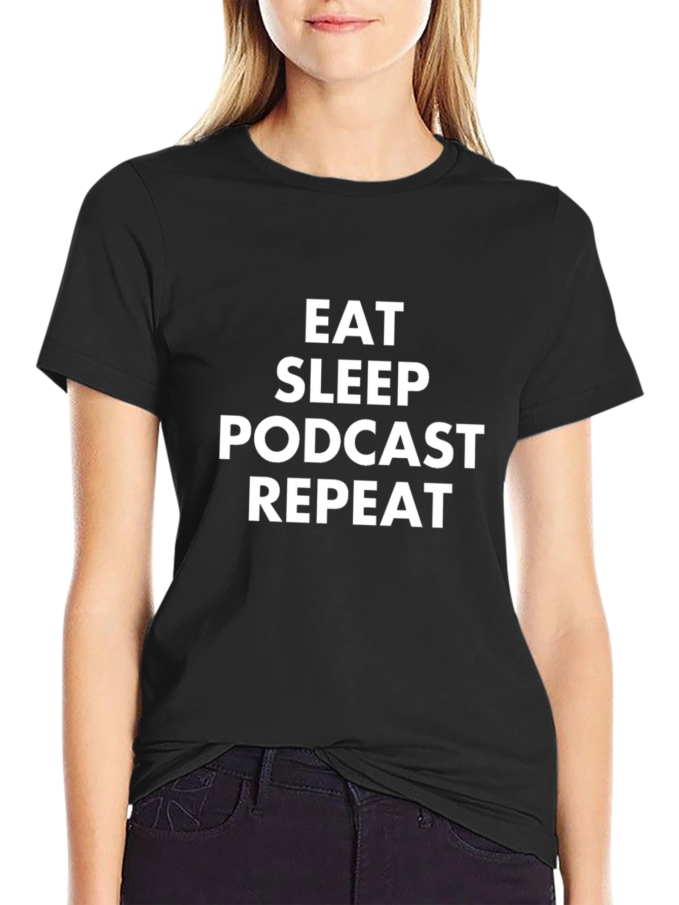 Camiseta Podcast: Come Duerme Graba Repite