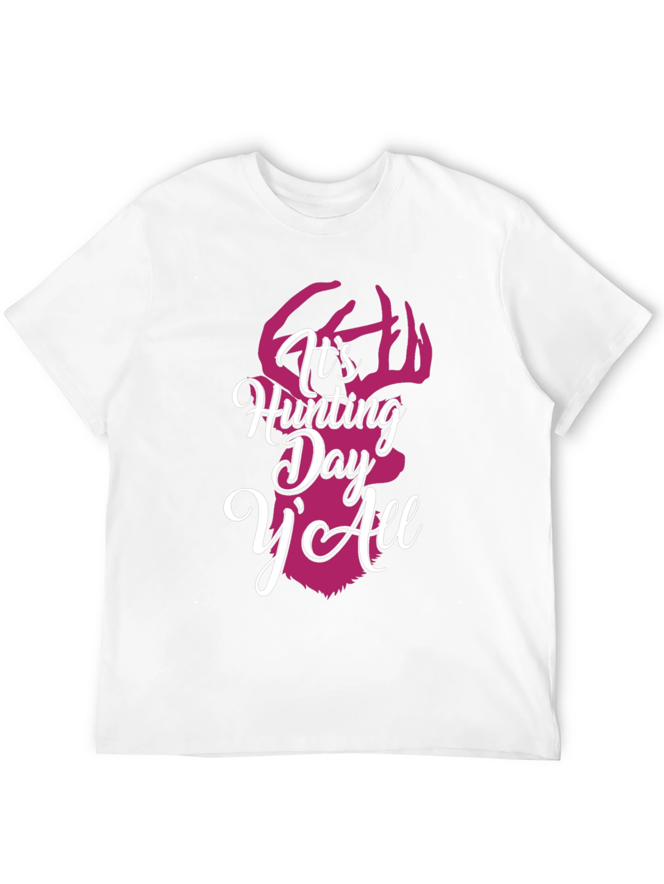 Camiseta Negra con Diseño de Caza