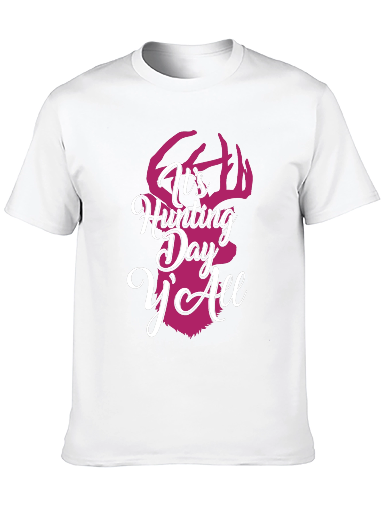 Camiseta Negra con Diseño de Caza