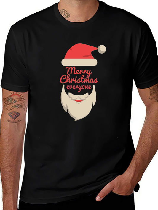 Camiseta Negra Navideña - Feliz Navidad a Todos