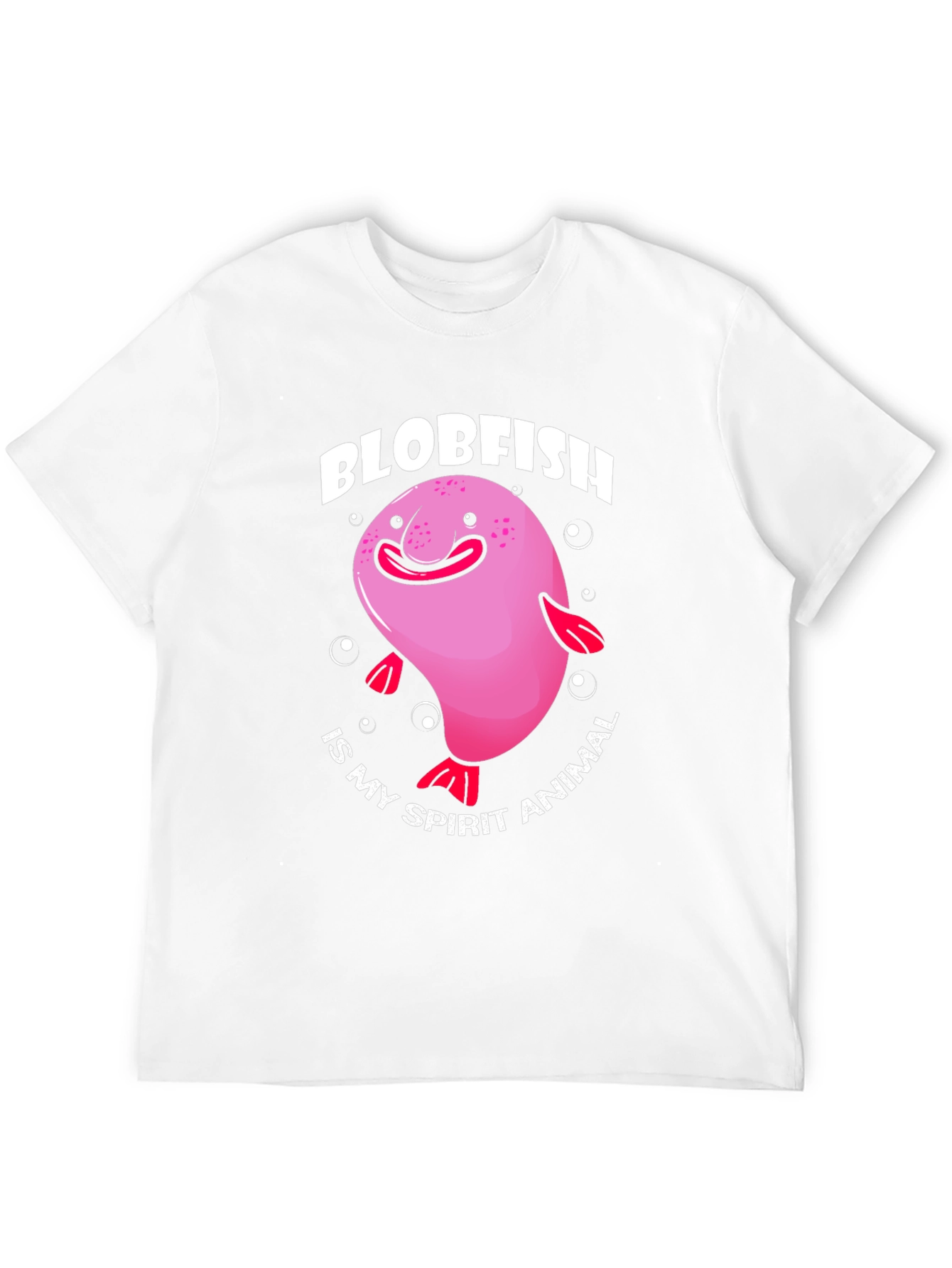 Camiseta Negra con Diseño de Pez Borrón