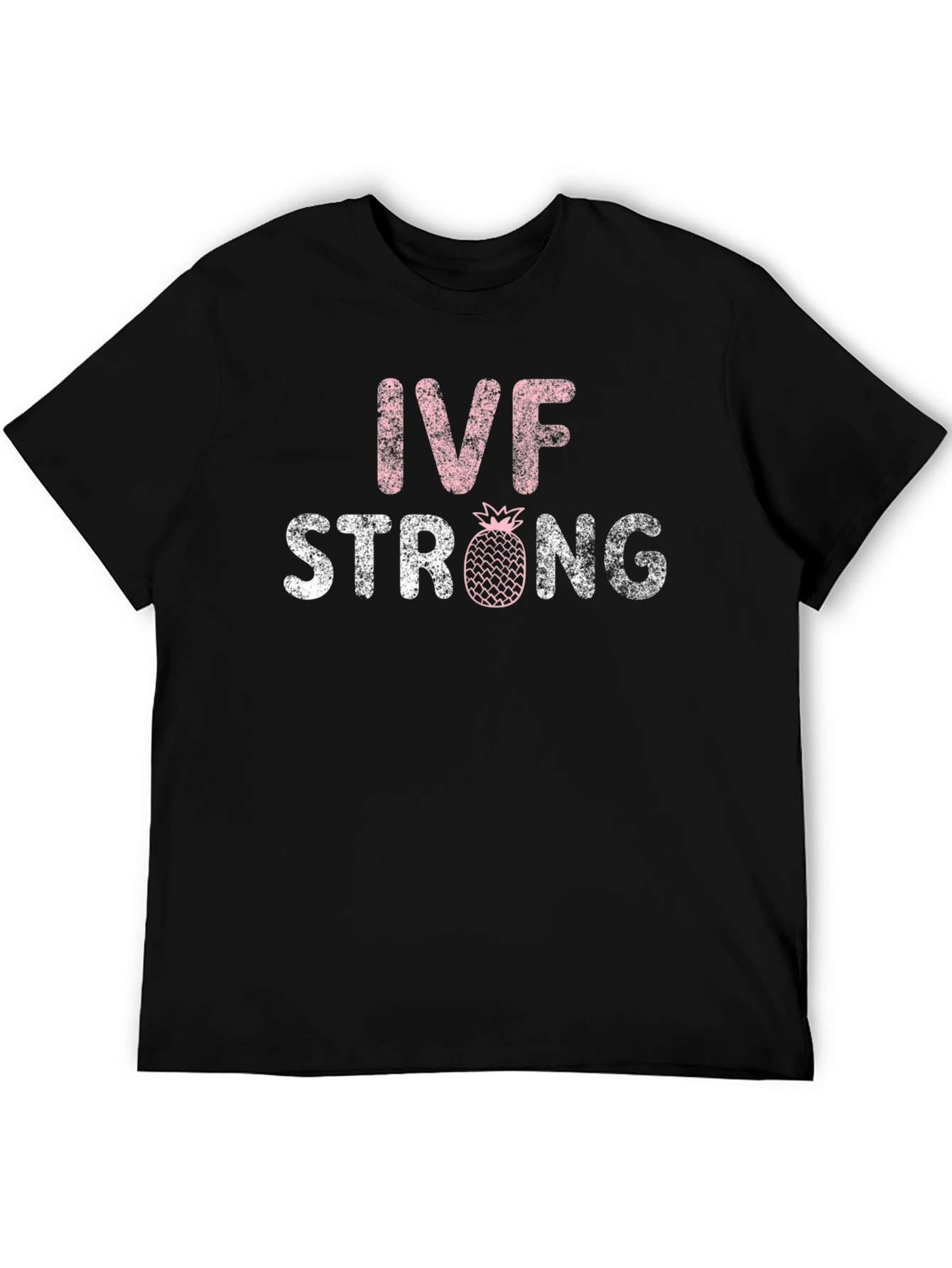 Camiseta Negra IVF Strong con Piña