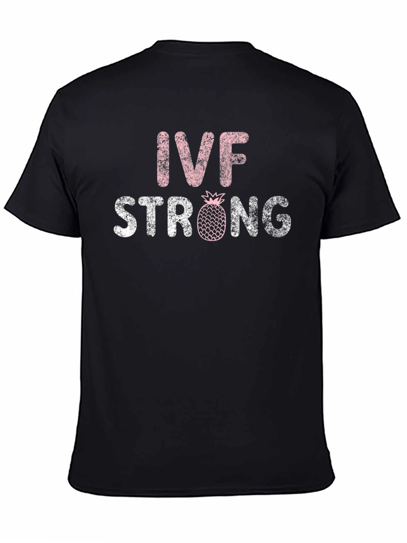 Camiseta Negra IVF Strong con Piña