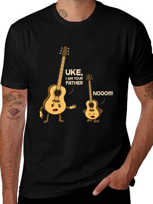 Camiseta Negra Uke I Am Your Father