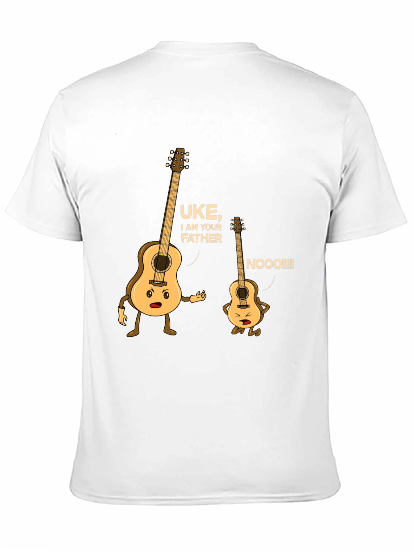 Camiseta Negra Uke I Am Your Father