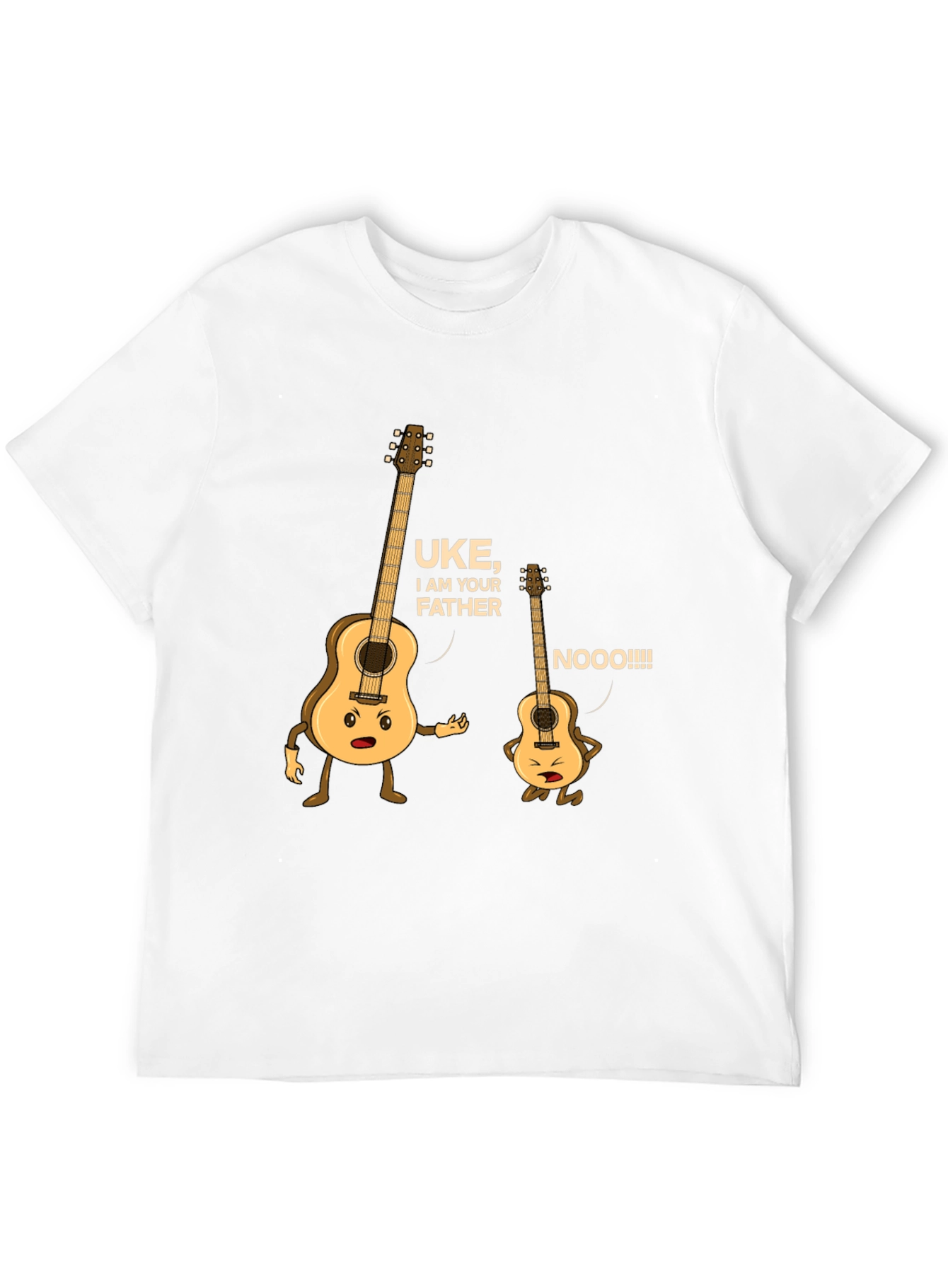 Camiseta Negra Uke I Am Your Father