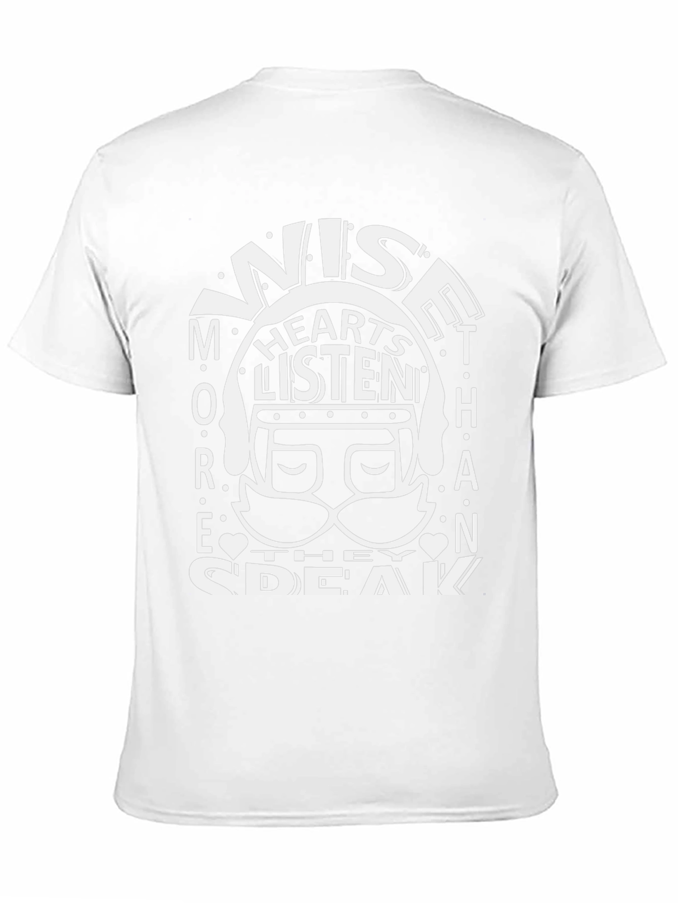 Camiseta Negra: Sabios Escuchan Más