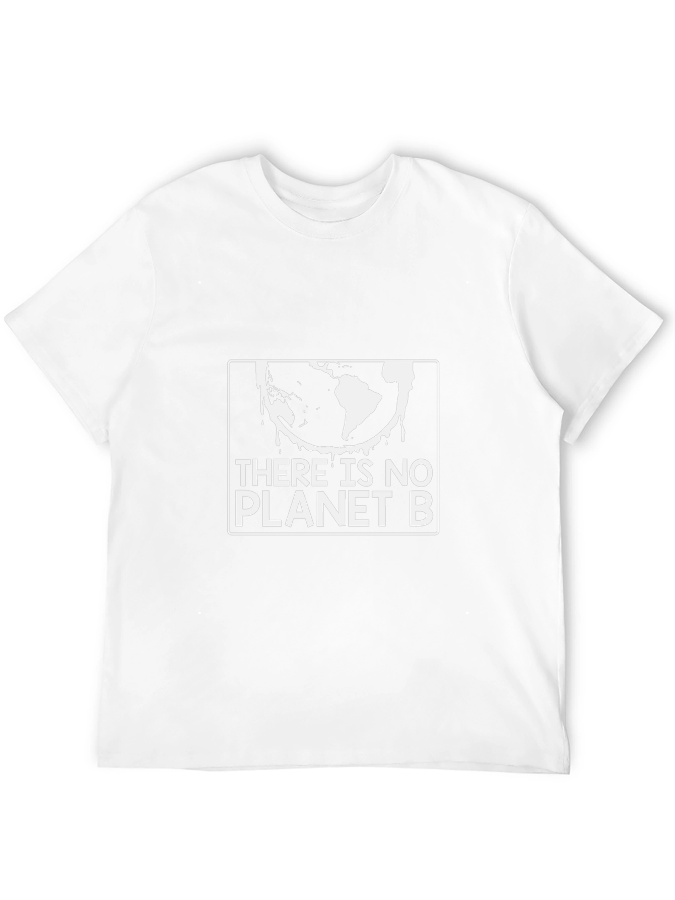Camiseta Negra No Hay Planeta B para Conciencia Ambiental