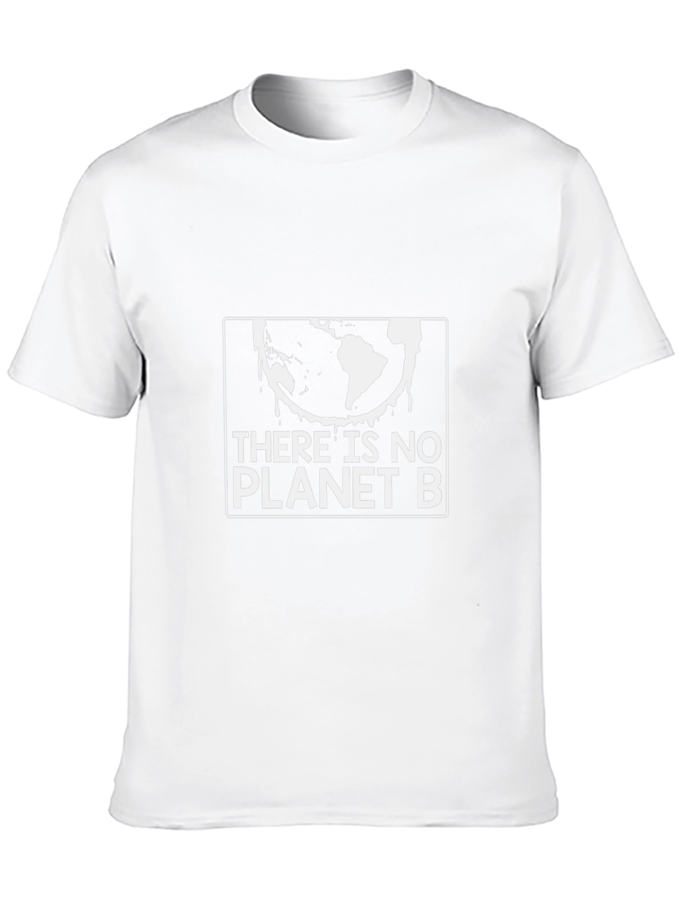 Camiseta Negra No Hay Planeta B para Conciencia Ambiental