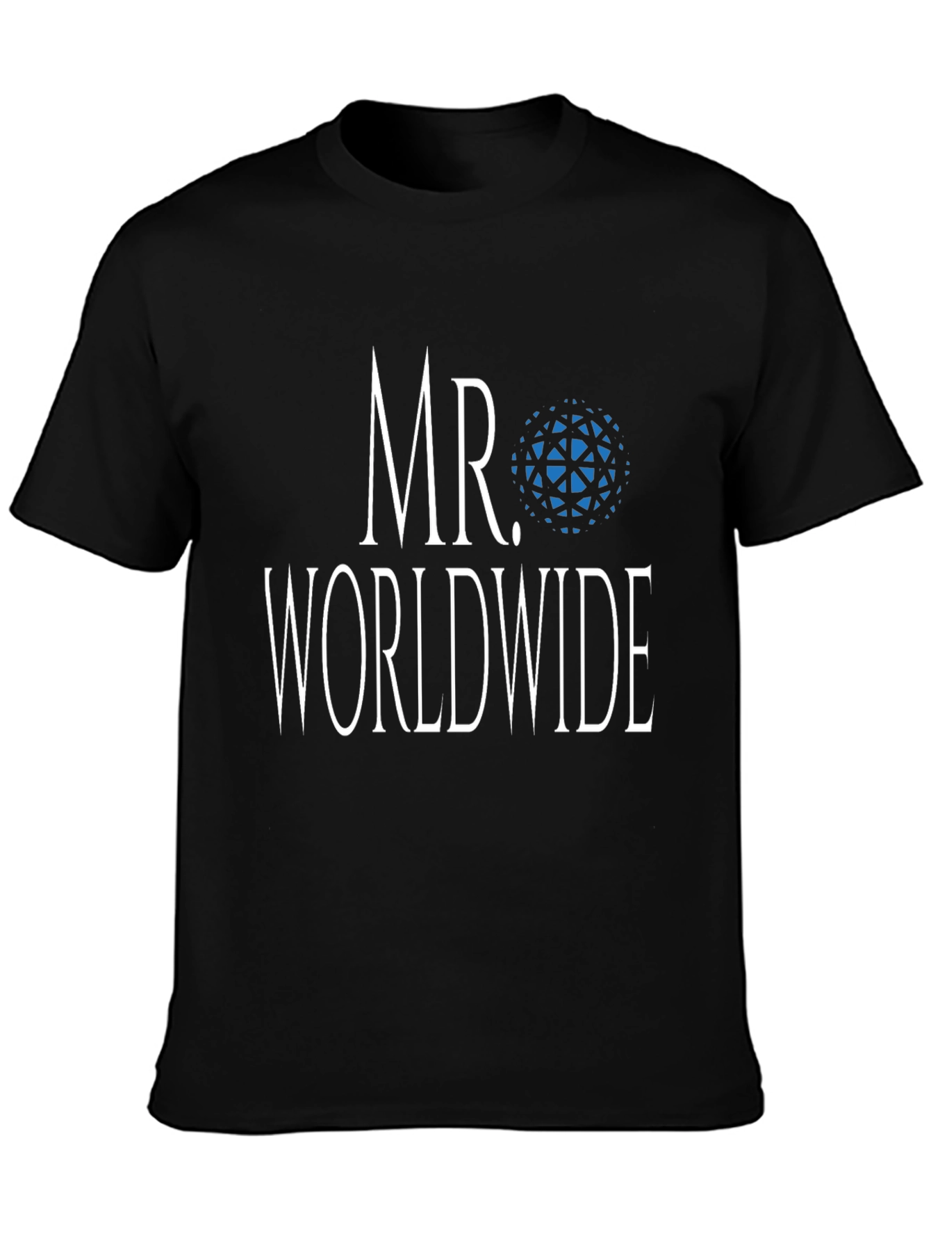 Camiseta Hombre - Mr. Worldwide - Algodón Suave