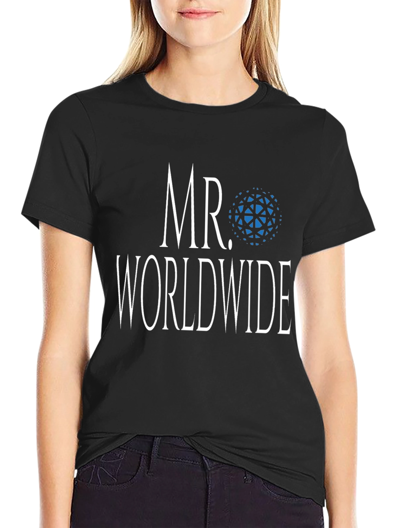 Camiseta Hombre - Mr. Worldwide - Algodón Suave