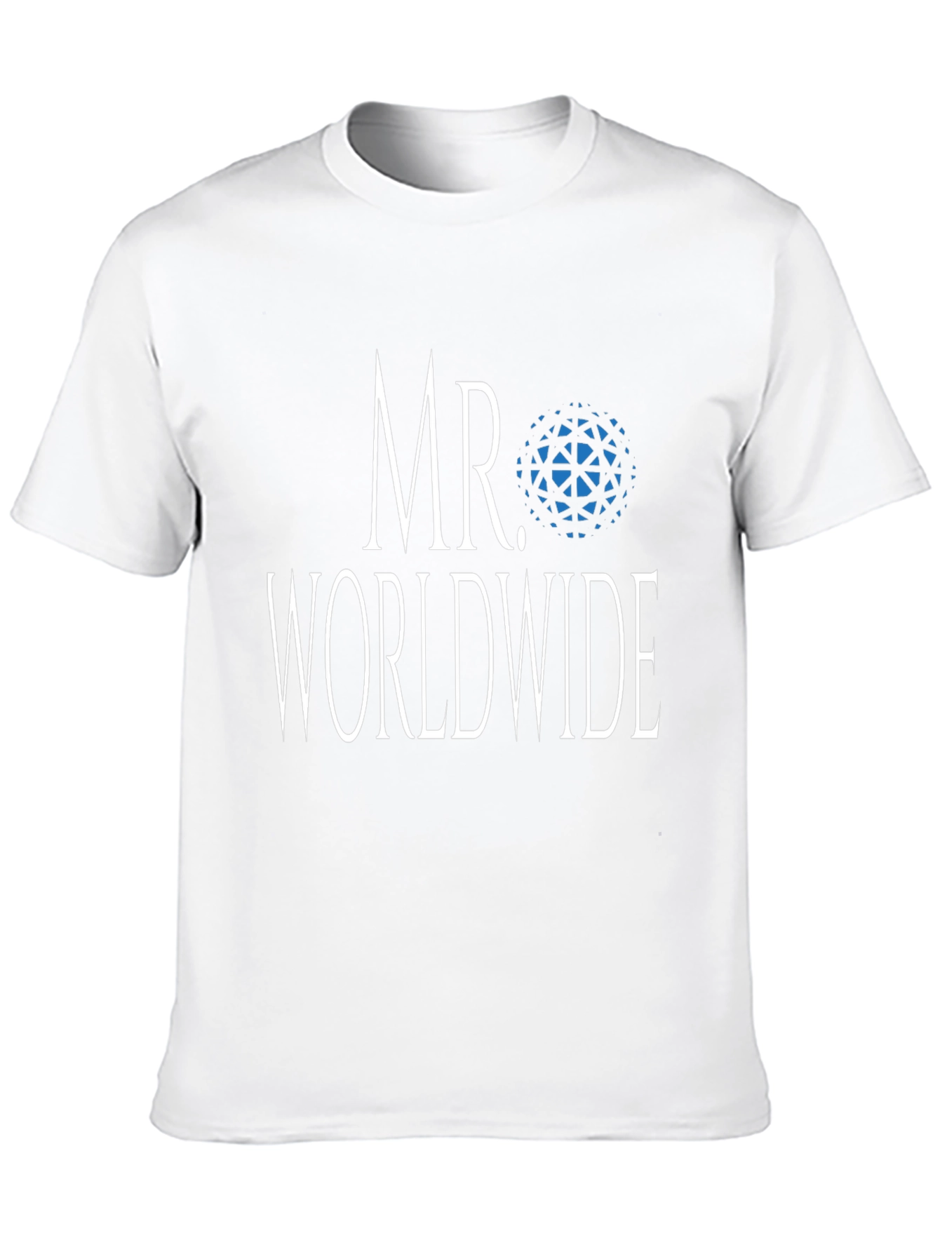 Camiseta Hombre - Mr. Worldwide - Algodón Suave