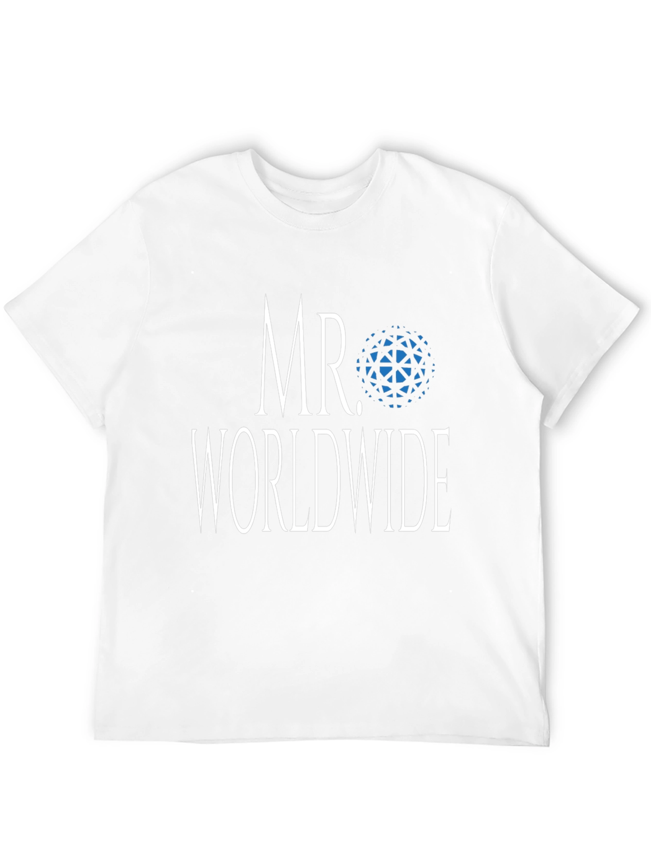 Camiseta Hombre - Mr. Worldwide - Algodón Suave