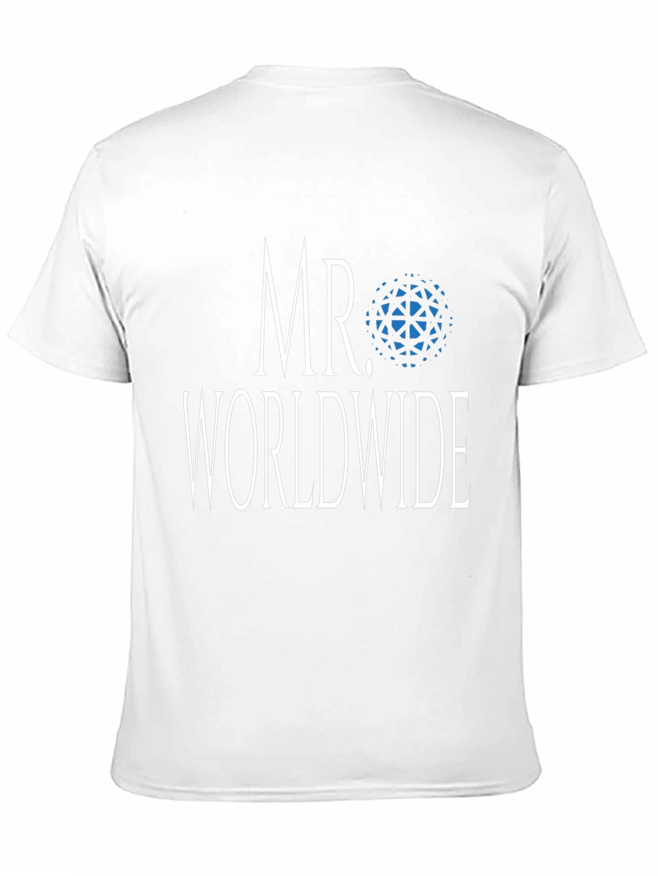 Camiseta Hombre - Mr. Worldwide - Algodón Suave