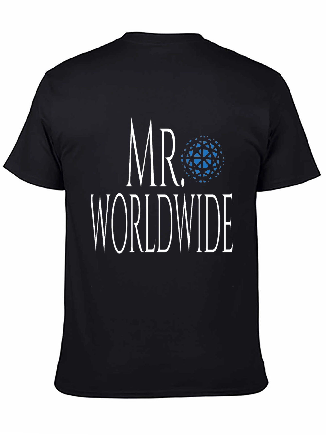 Camiseta Hombre - Mr. Worldwide - Algodón Suave
