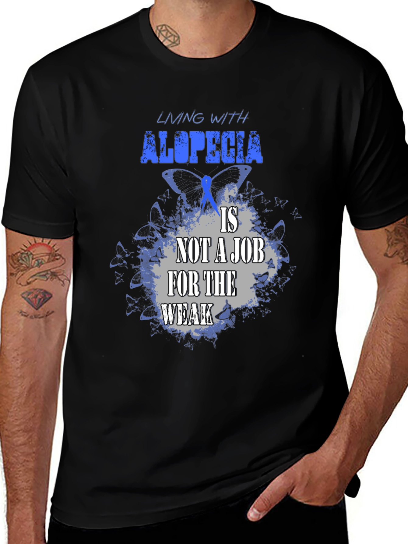 Camiseta Alopecia: No es Trabajo para Débiles