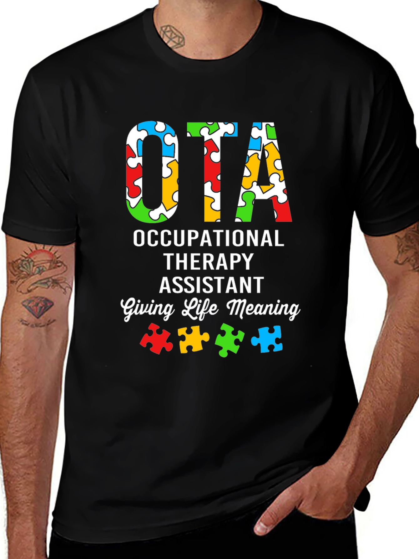Camiseta OTA Autismo Terapia Ocupacional