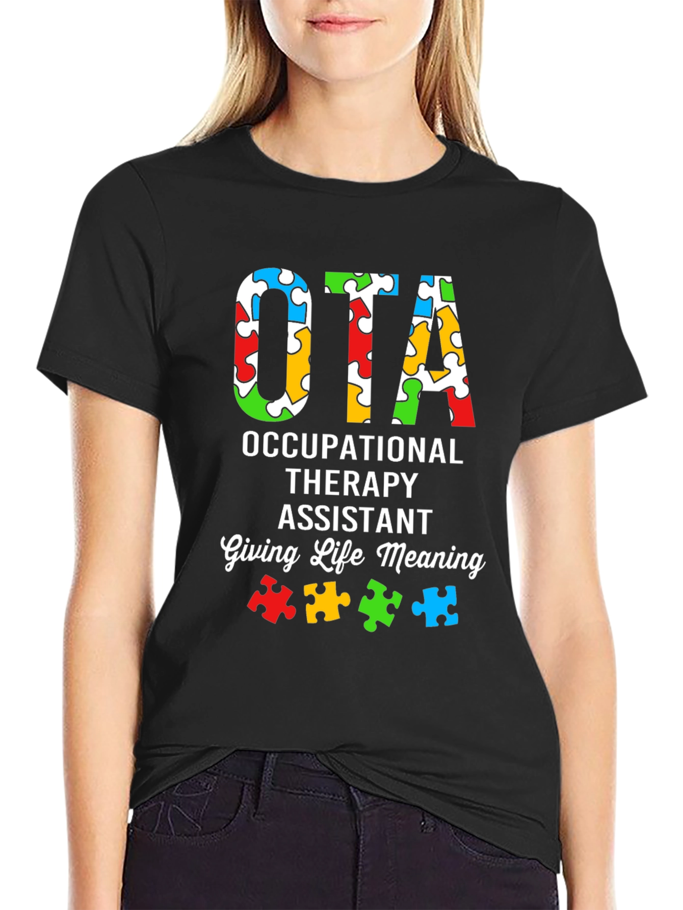 Camiseta OTA Autismo Terapia Ocupacional