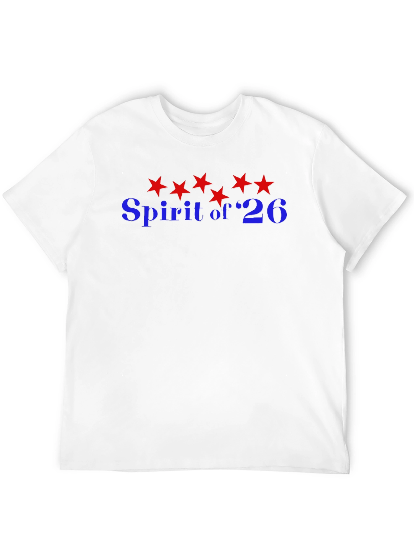 Camiseta Negra Espíritu del 26 con Estrellas