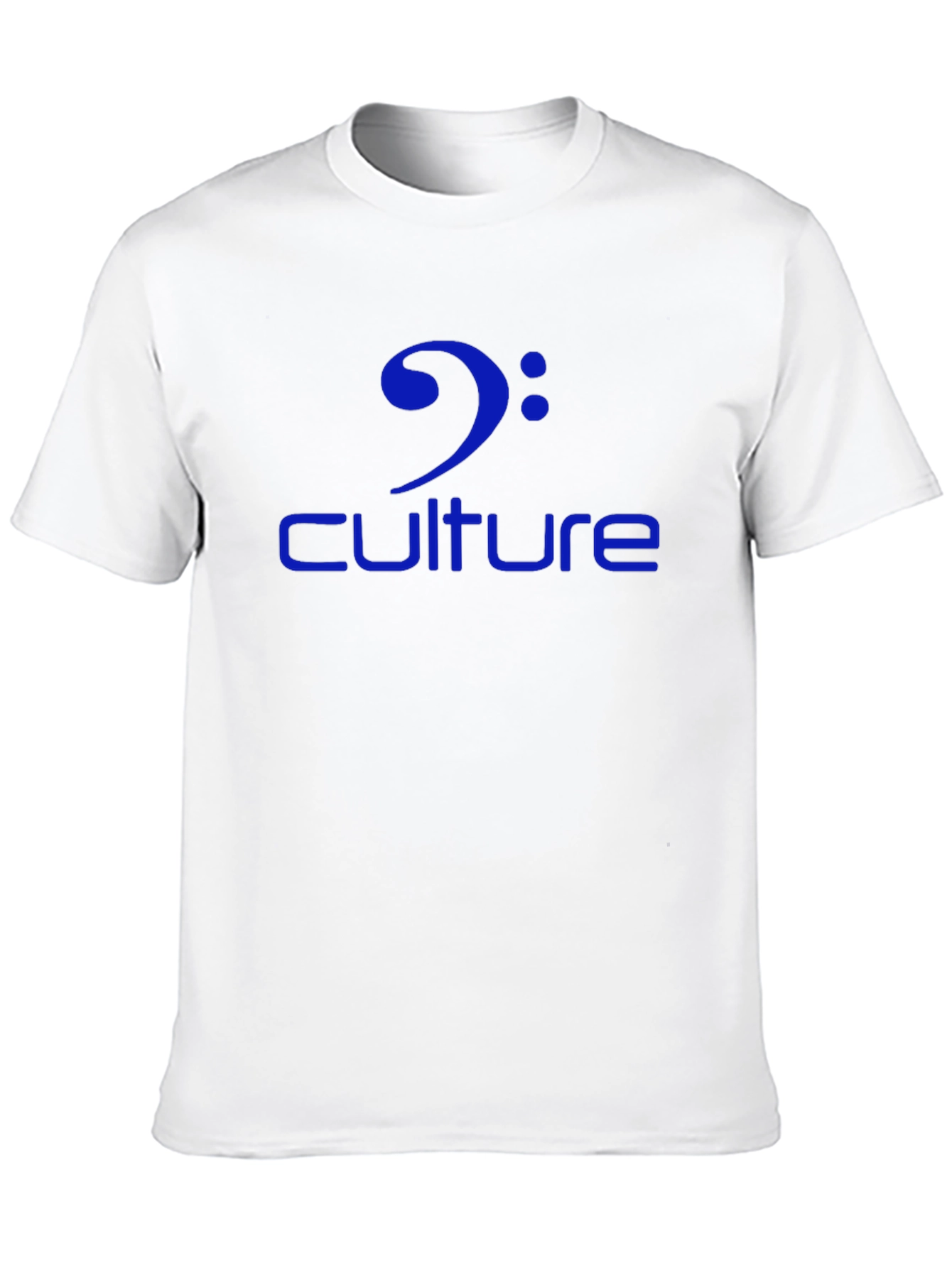 Camiseta Negra Culture Clave de Fa Azul