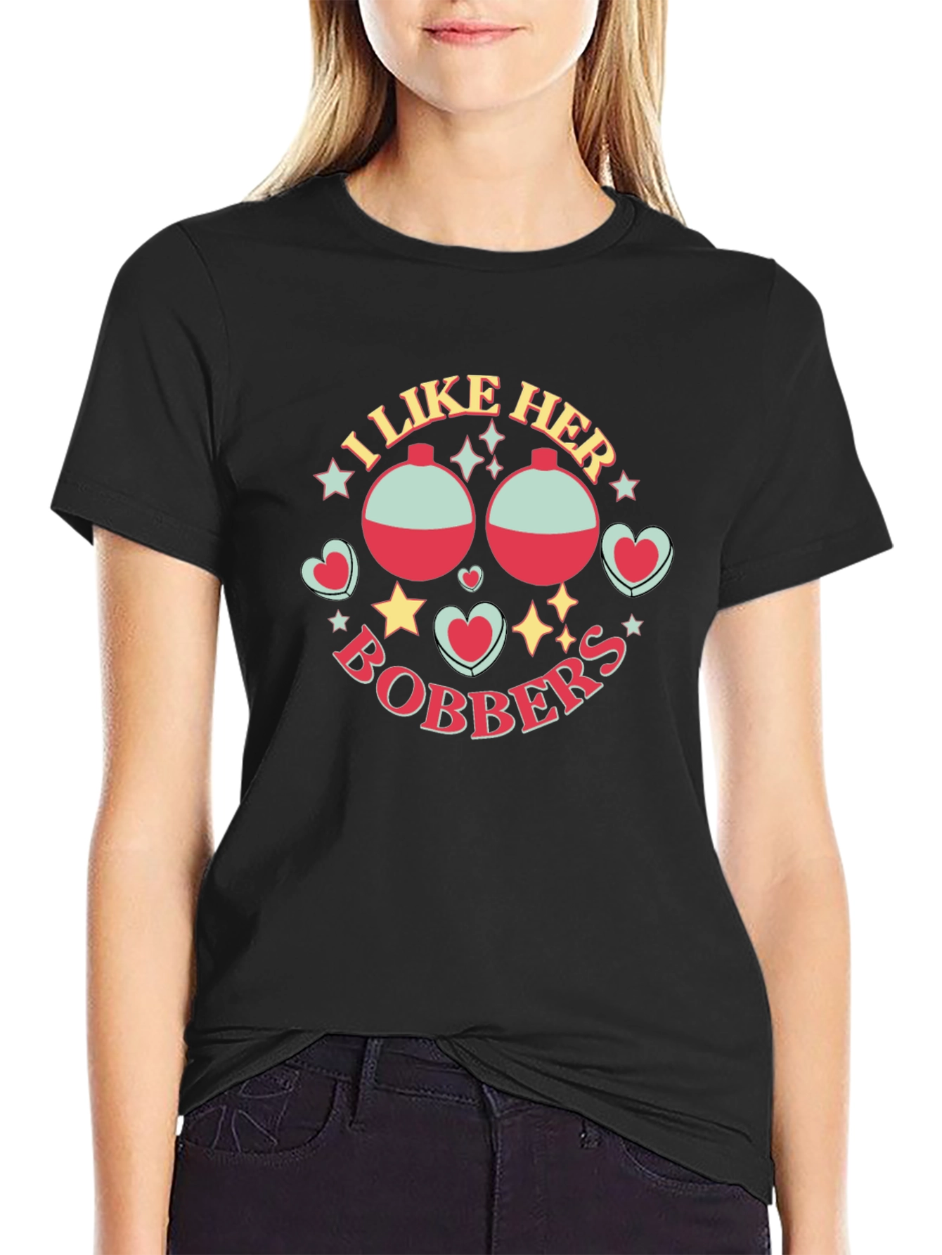 Camiseta Negra: Me Gustan Sus Boyas