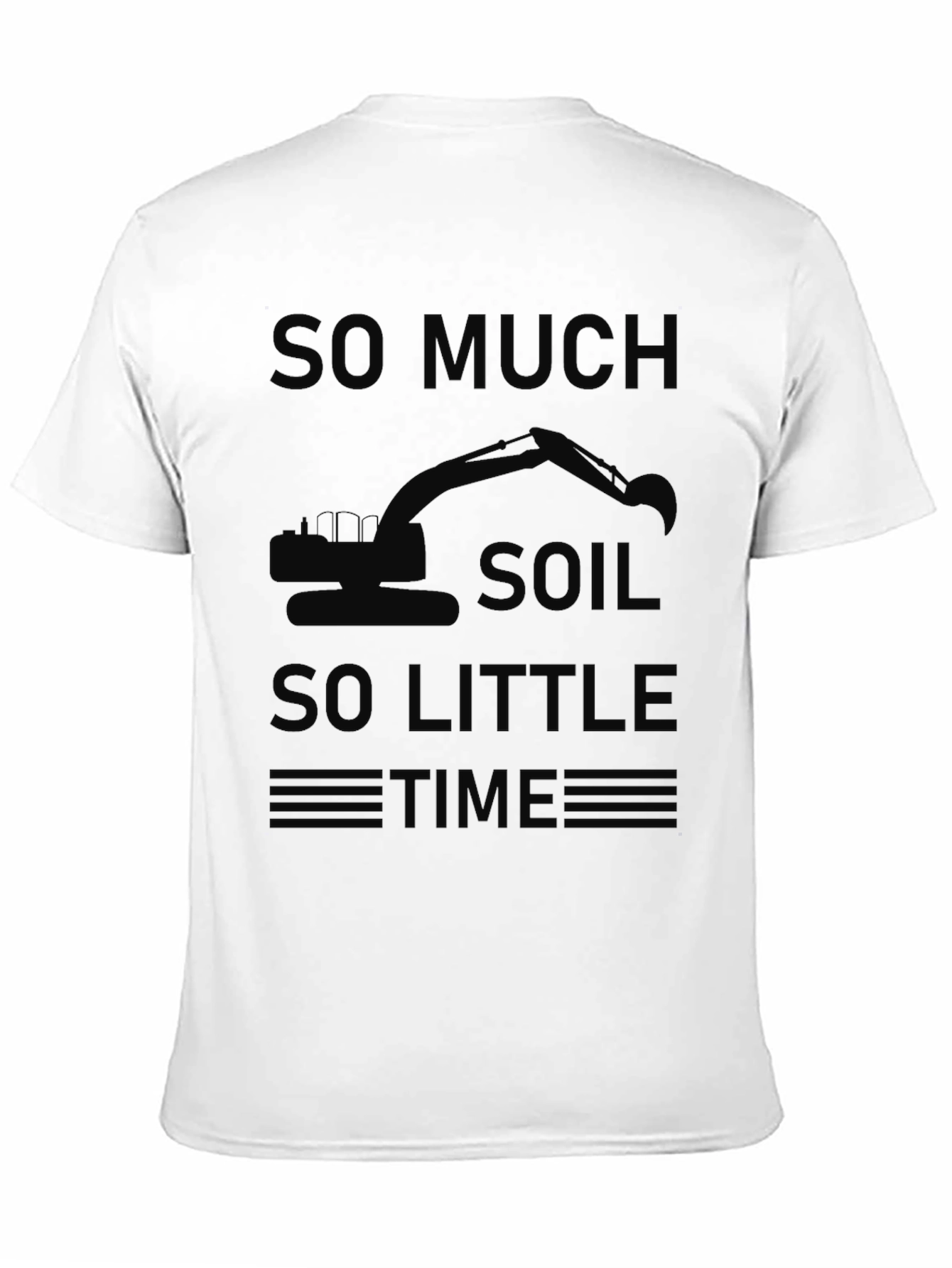 Camiseta Negra: ¡Tanto Suelo Tan Poco Tiempo!