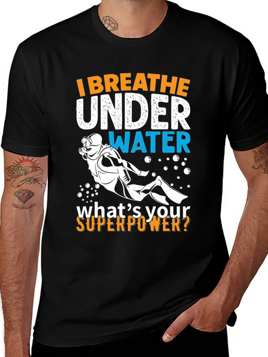 Camiseta Hombre Buceo Superpoder