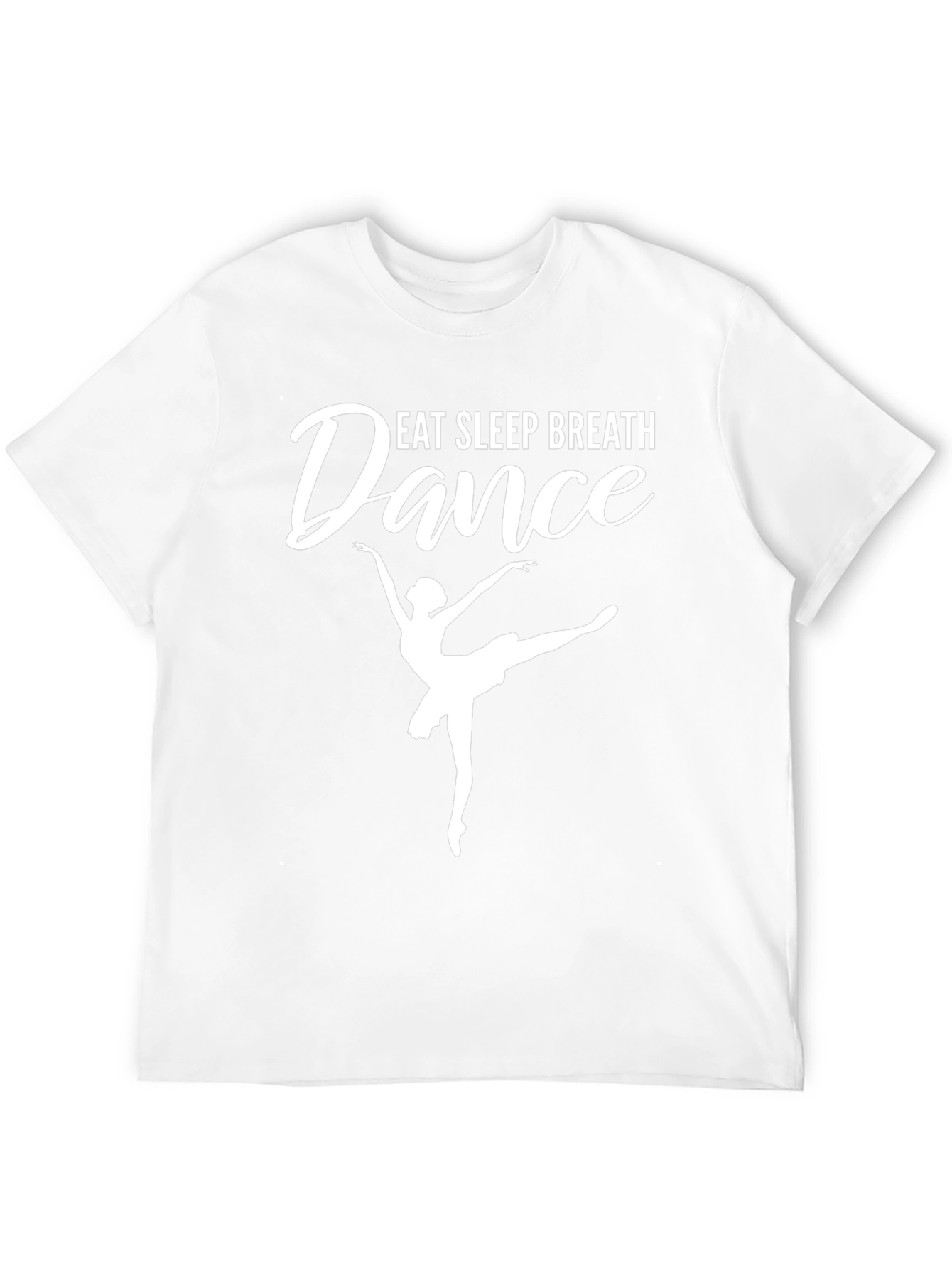 Camiseta Negra Eat Sleep Breath Dance