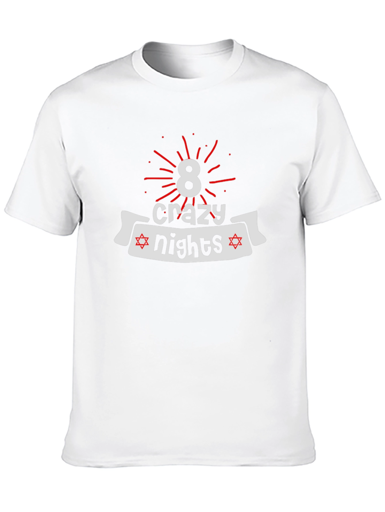Camiseta Negra 8 Noches Locas Janucá