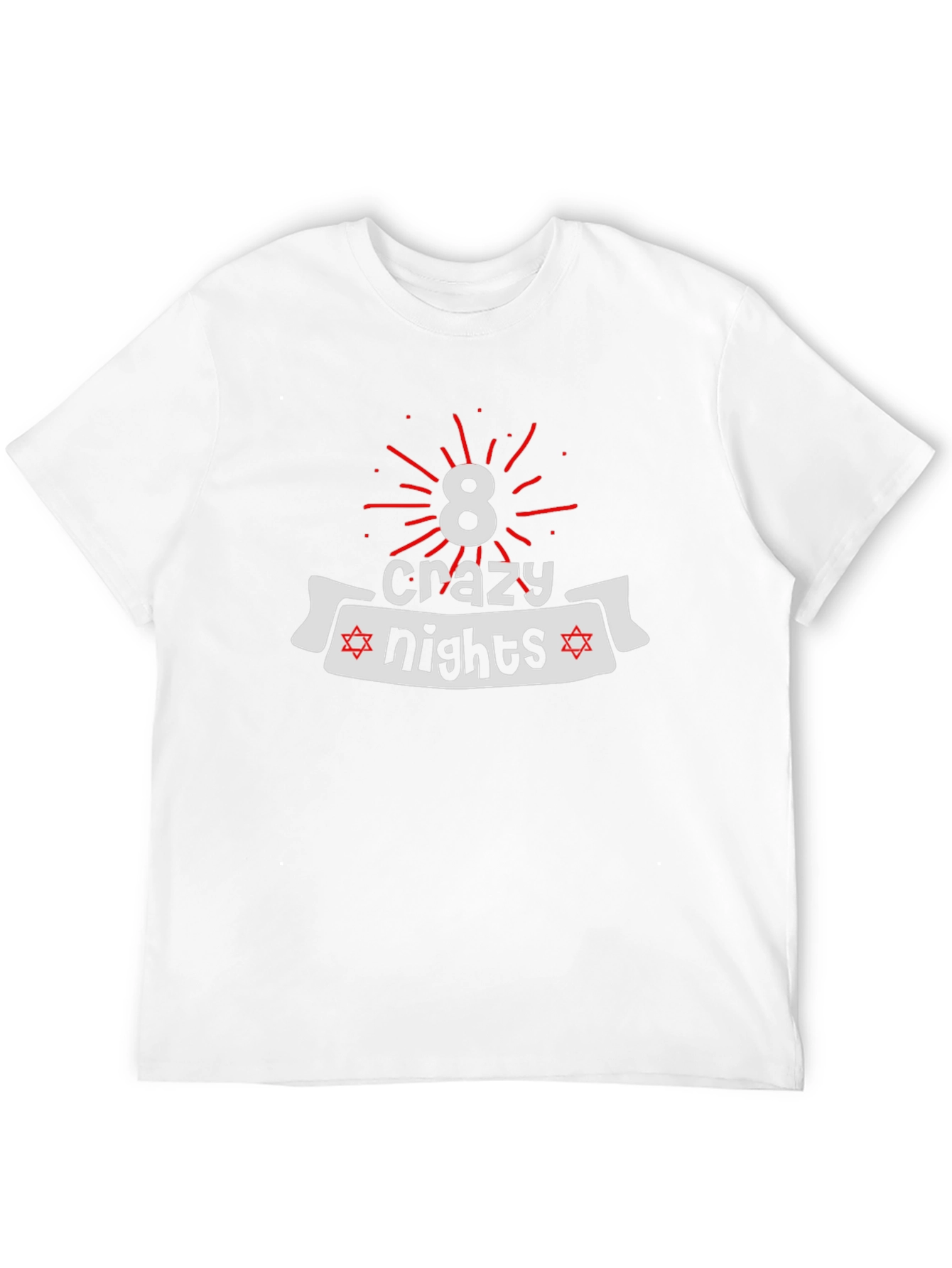 Camiseta Negra 8 Noches Locas Janucá
