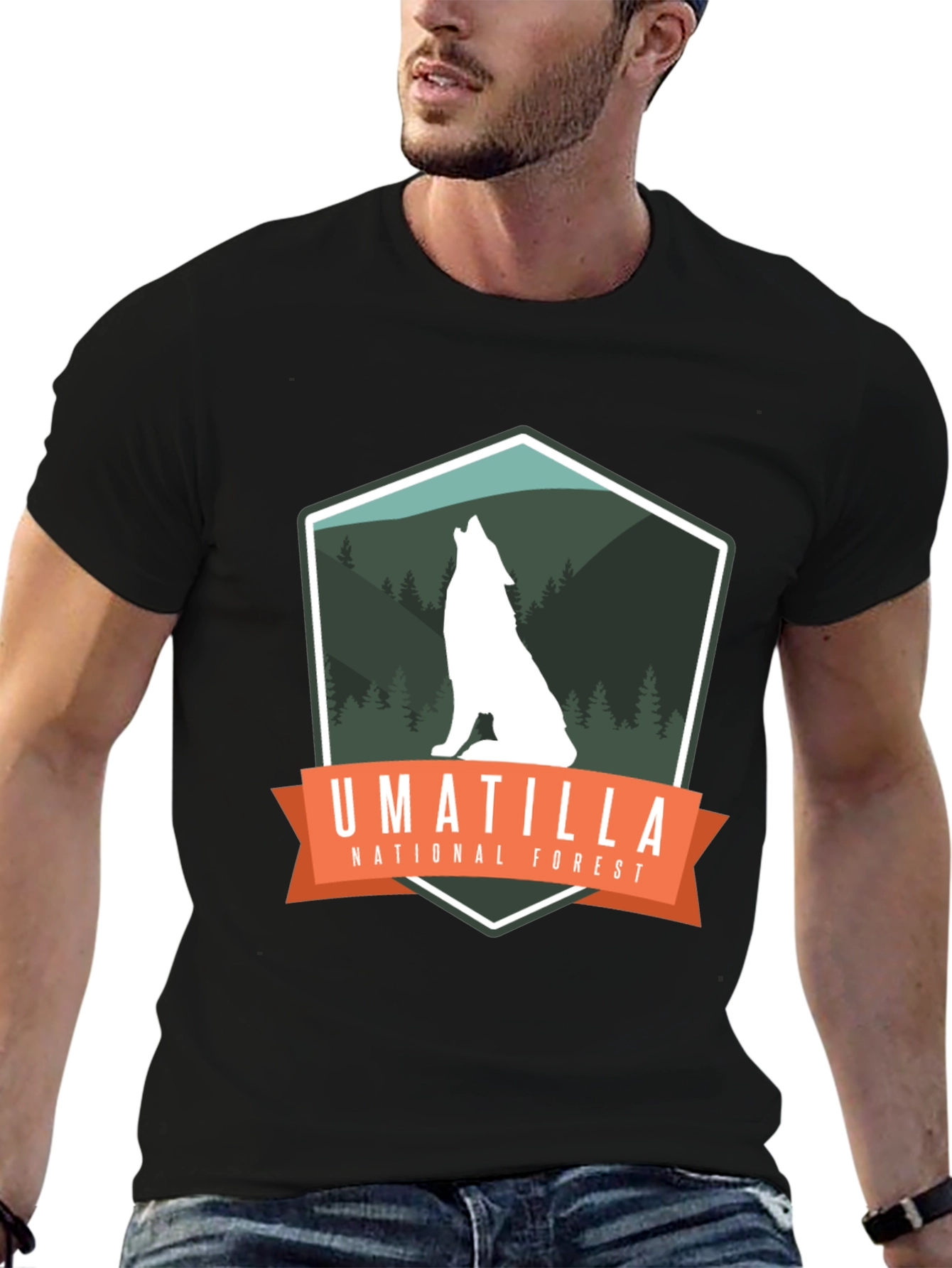 Camiseta Hombre Umatilla National Forest