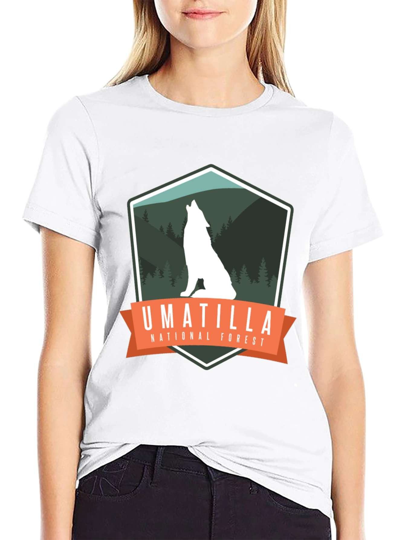 Camiseta Hombre Umatilla National Forest