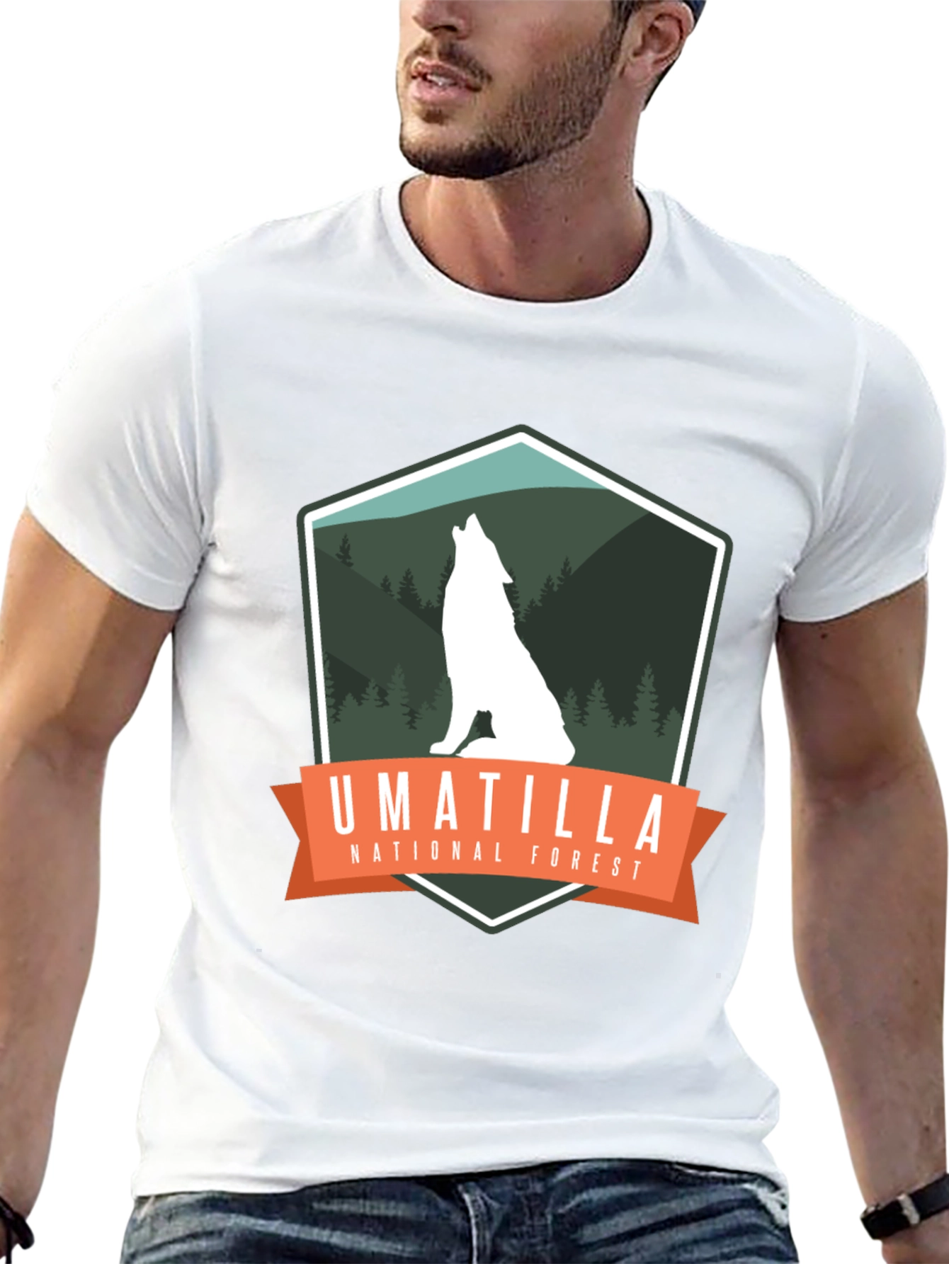 Camiseta Hombre Umatilla National Forest