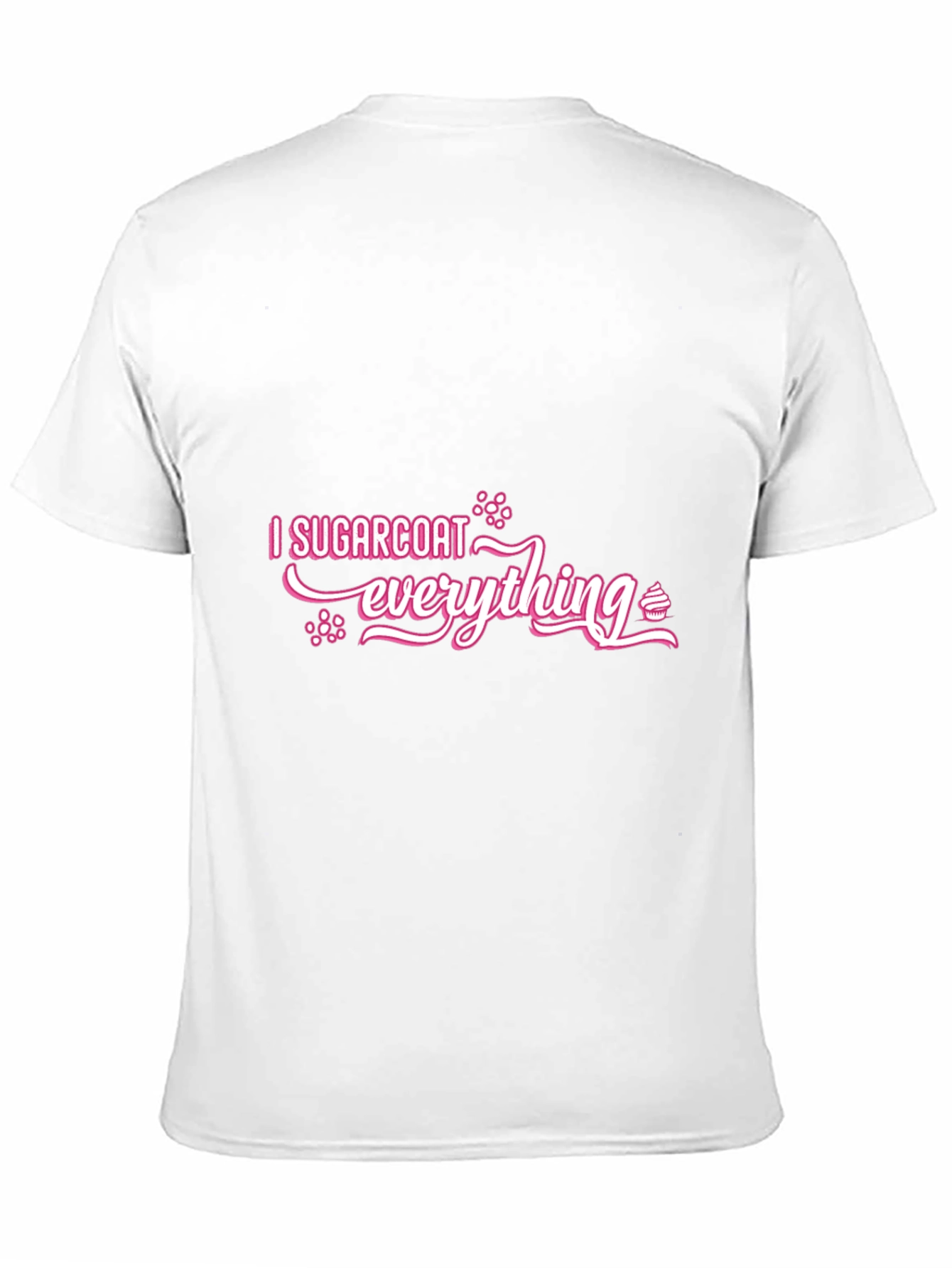 Camiseta Negra I Sugarcoat Everything