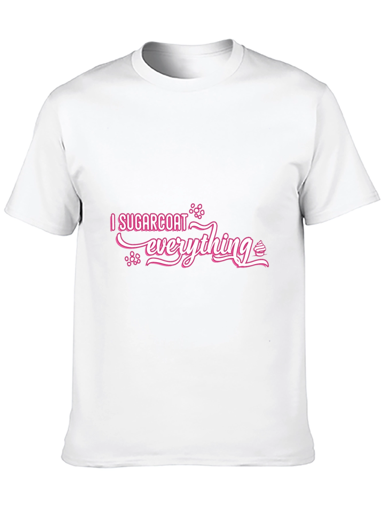 Camiseta Negra I Sugarcoat Everything