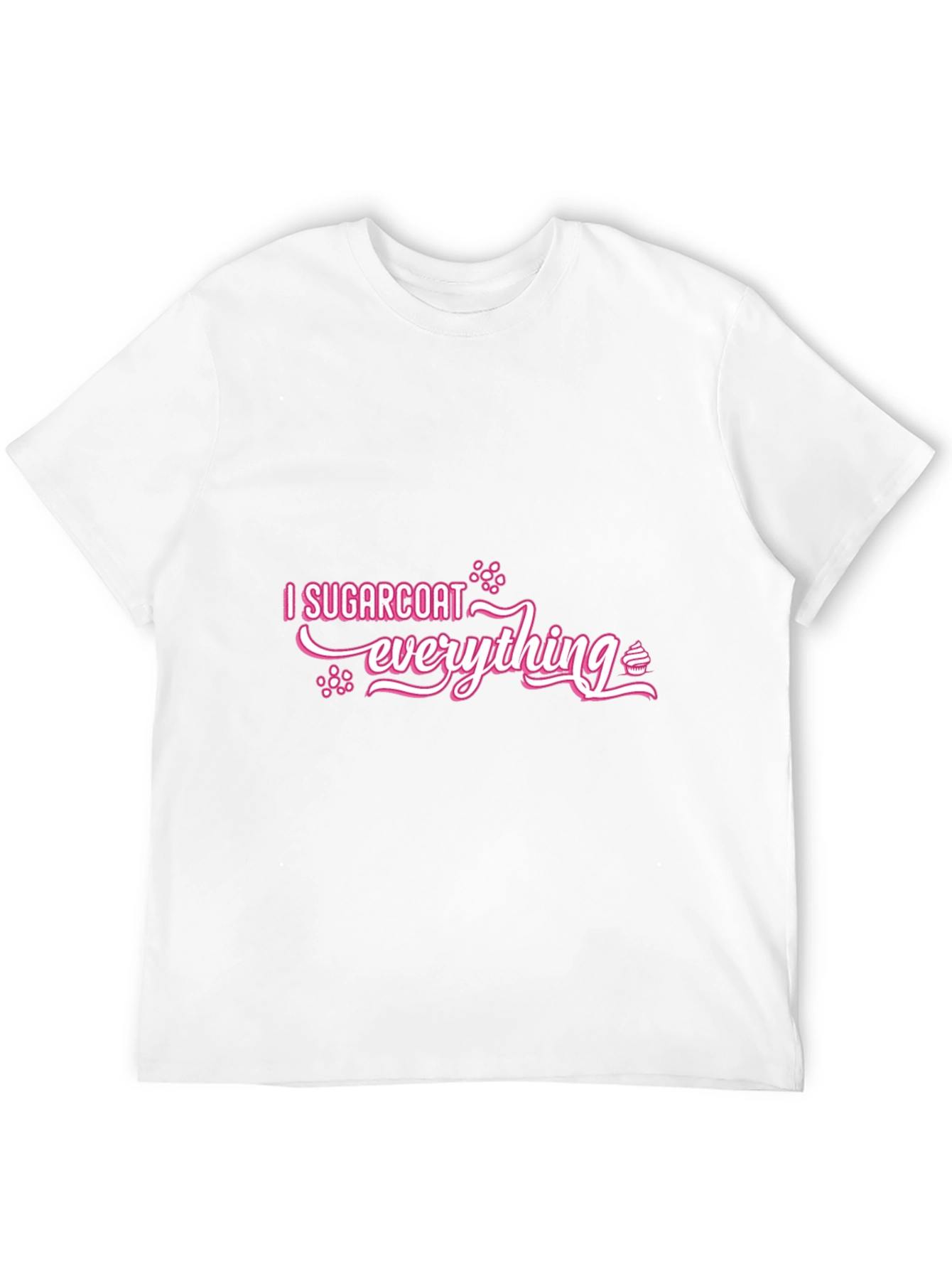 Camiseta Negra I Sugarcoat Everything