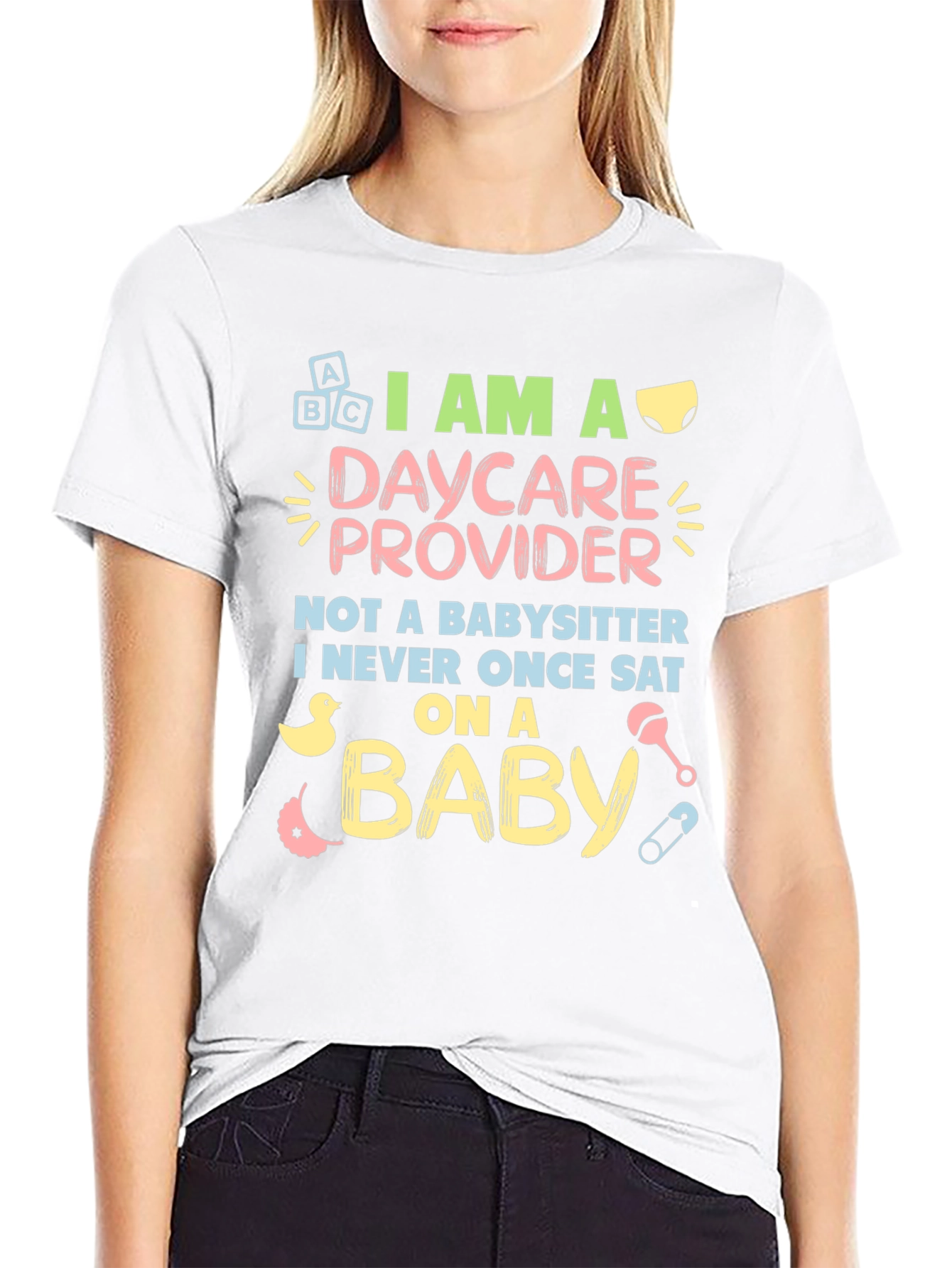 Camiseta I AM A DAYCARE PROVIDER