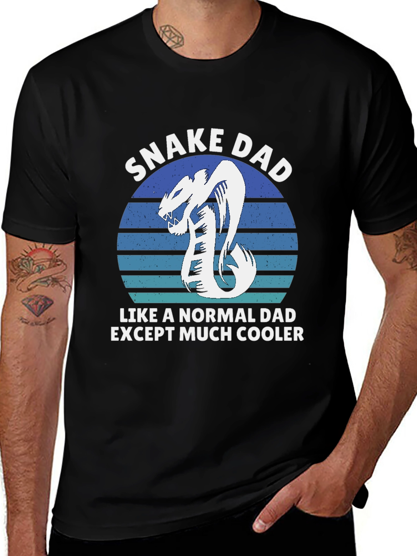 Camiseta Snake Dad: Para Padres Geniales